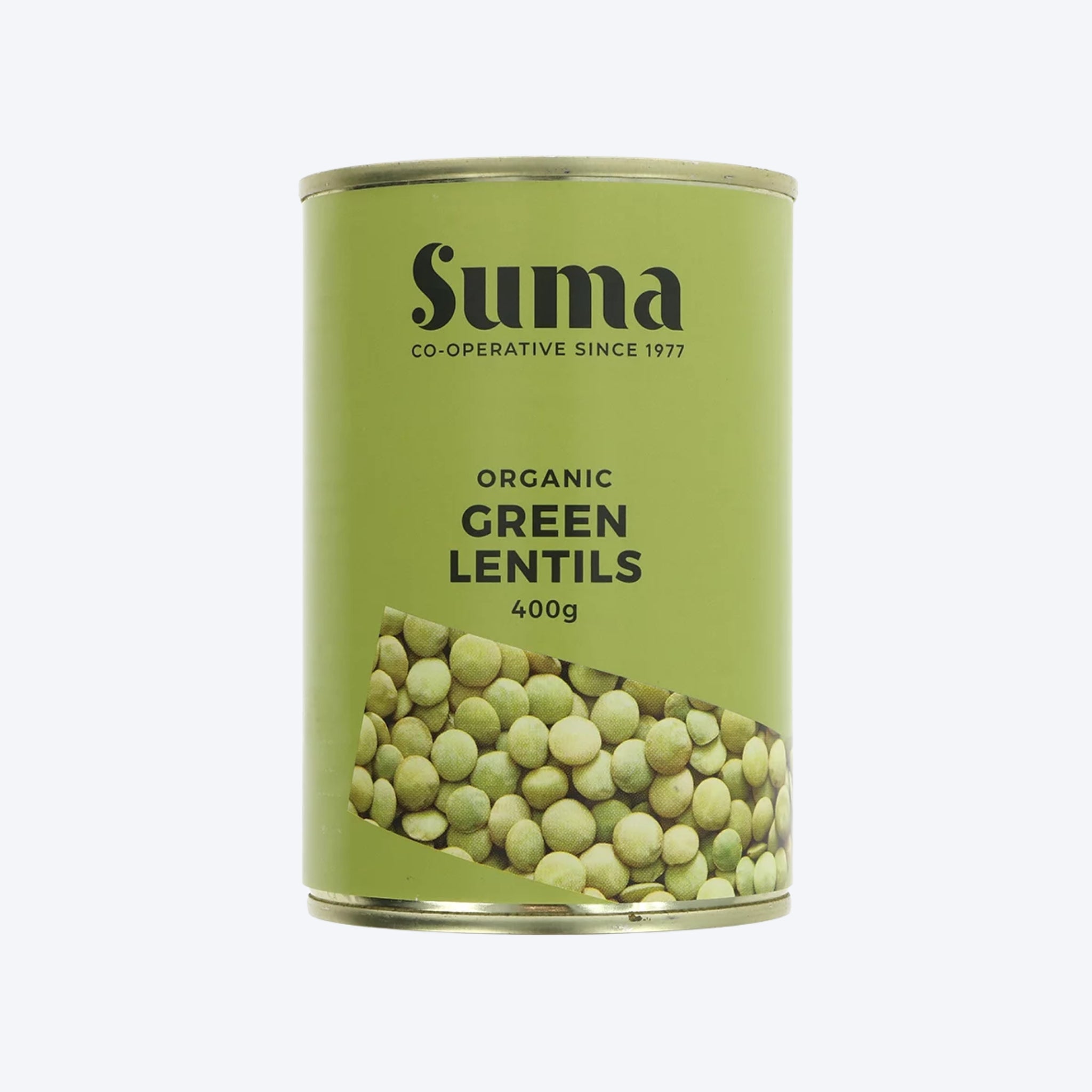Suma Organic Green Lentils 400g
