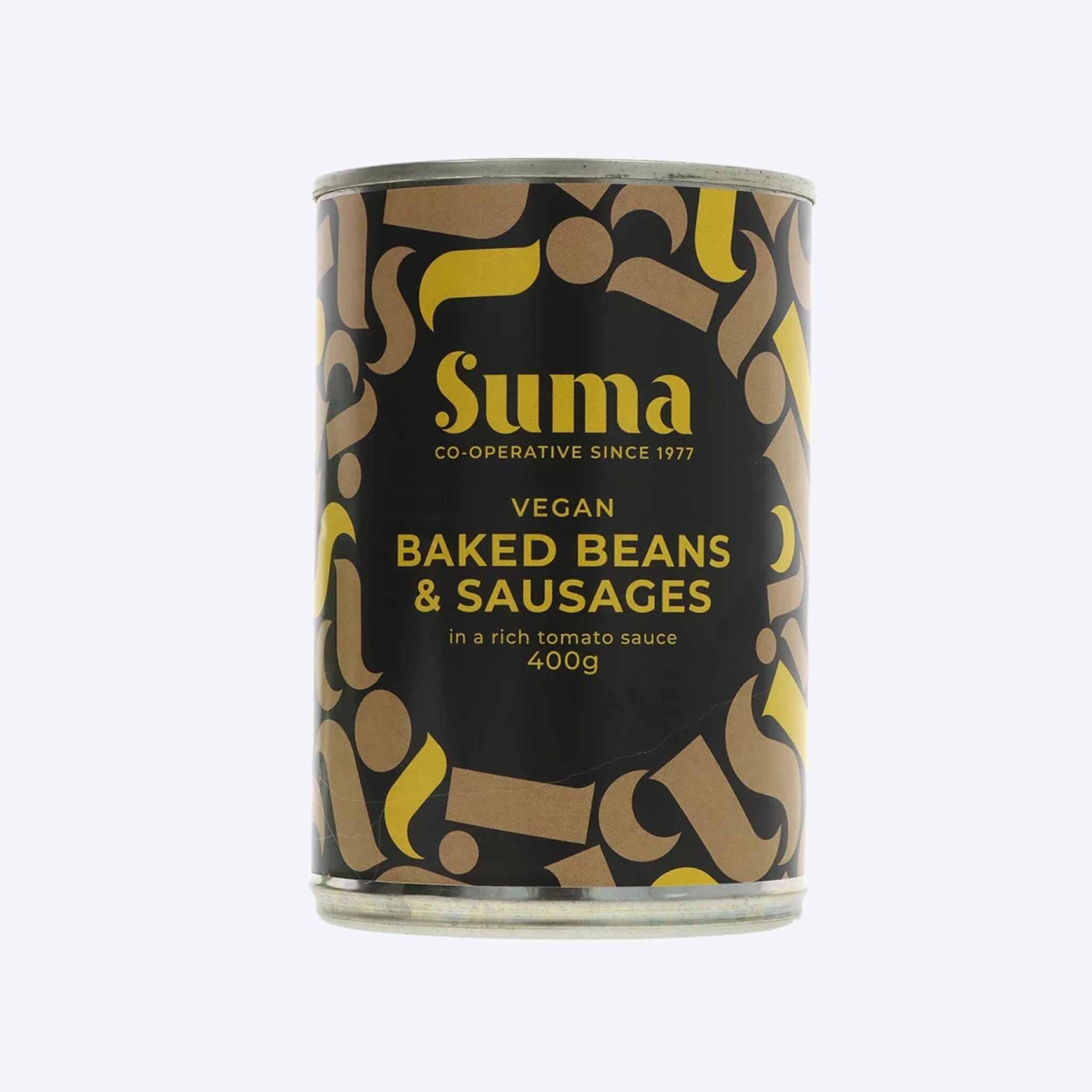 Suma Organic Vegan Baked Beans & Sausages 400g