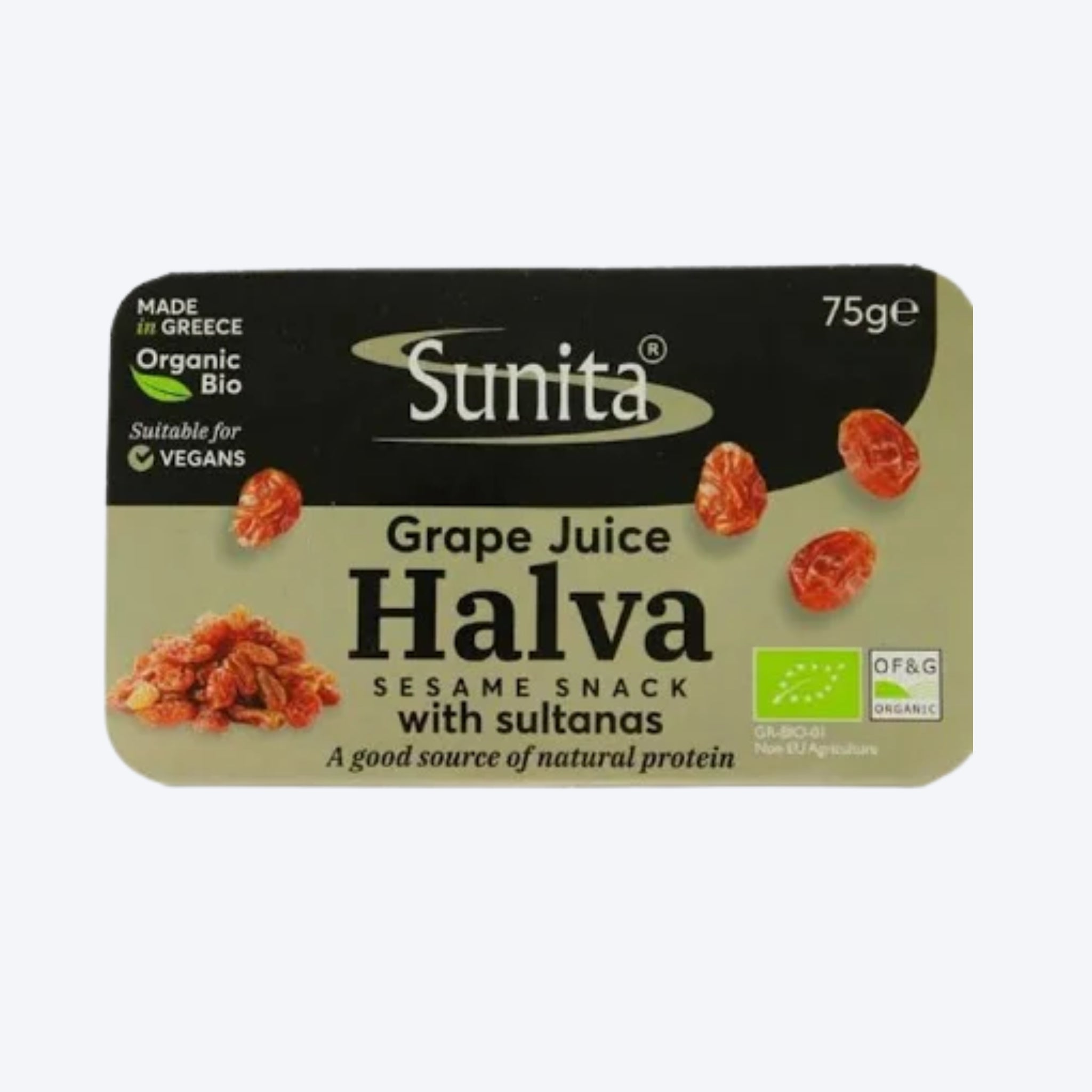 Sunita Grape and Sultana Halva 75g