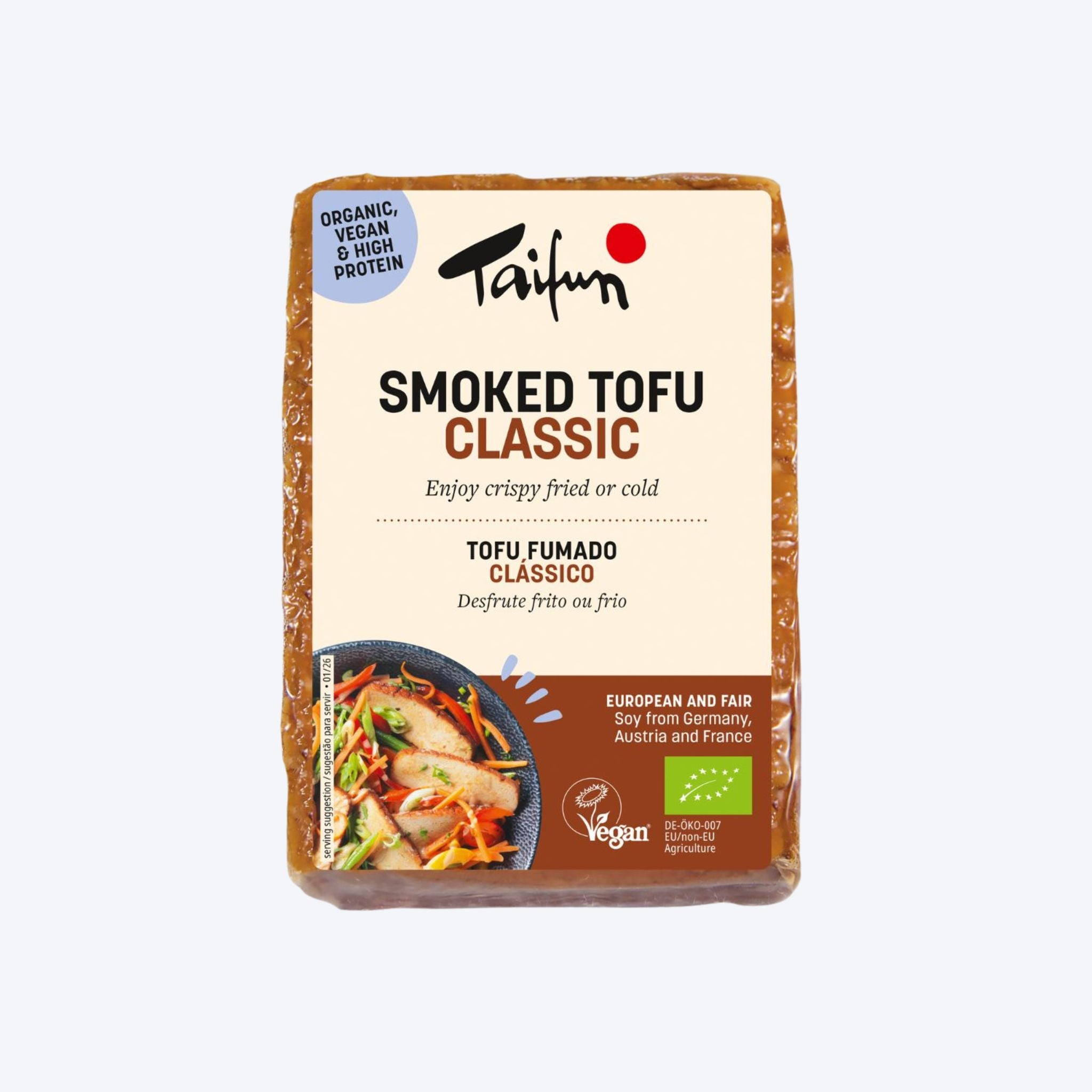 Taifun Smoked Tofu  organic and vegan 200g