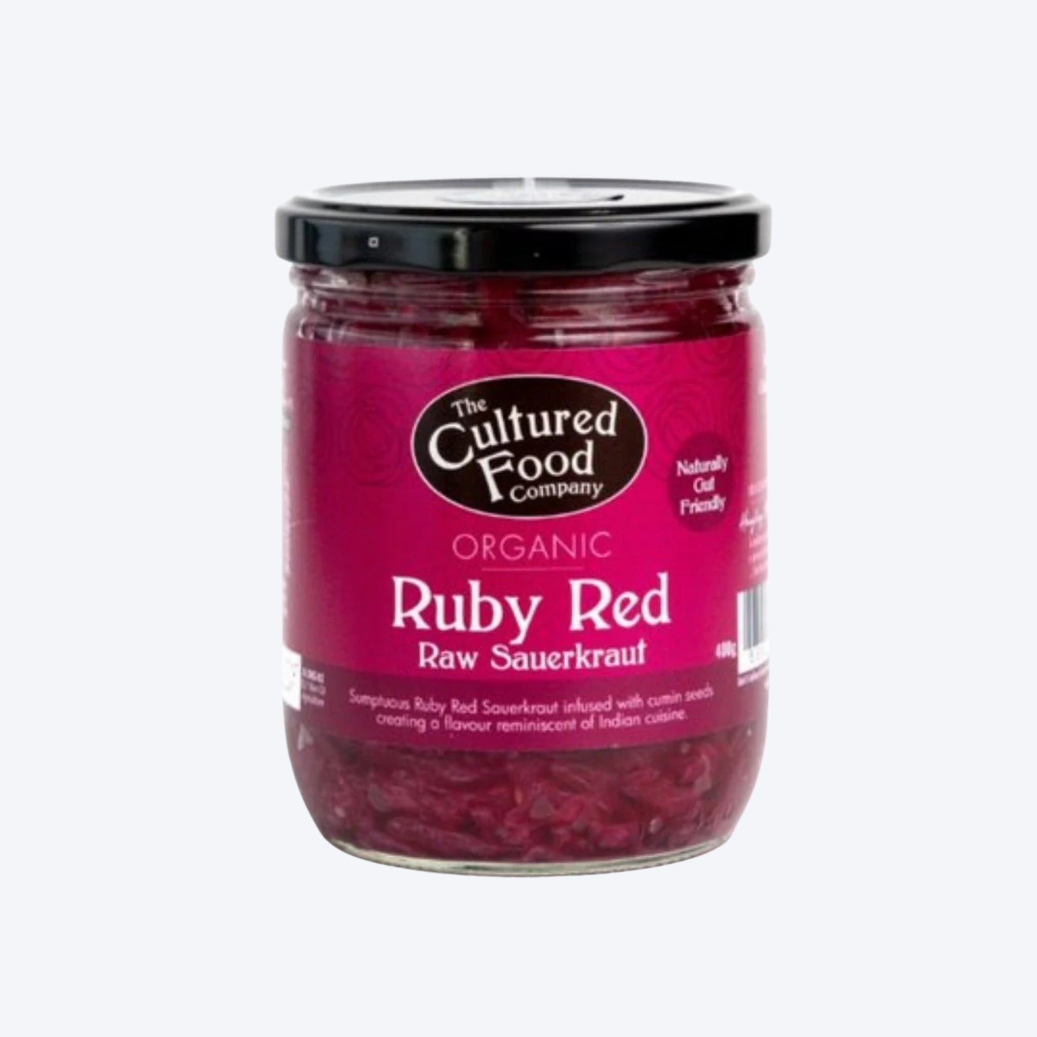 The Cultured Food Company Organic Ruby Red Raw Sauerkraut