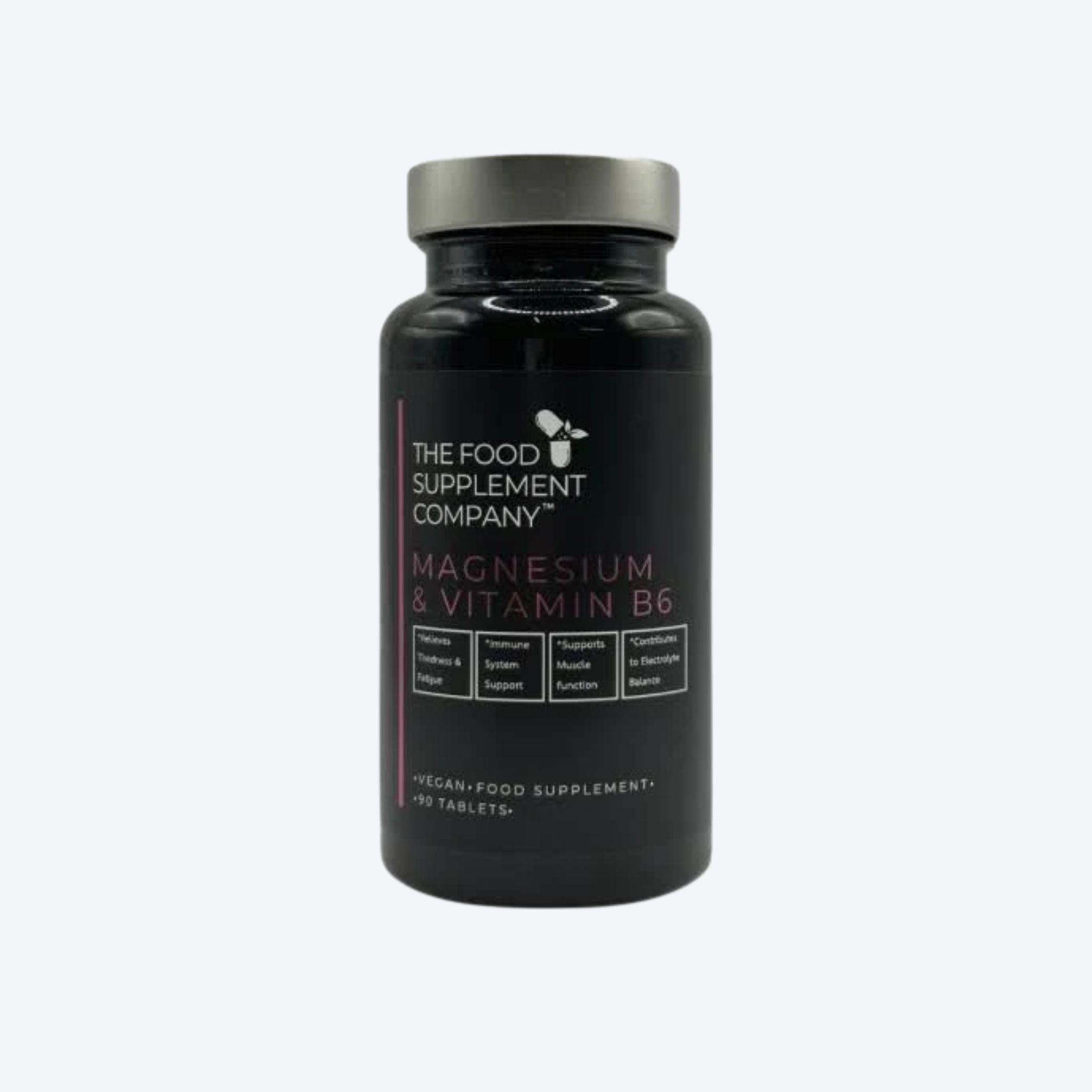 The Food Supplement Company Magnesium & B6 x90 Capsules