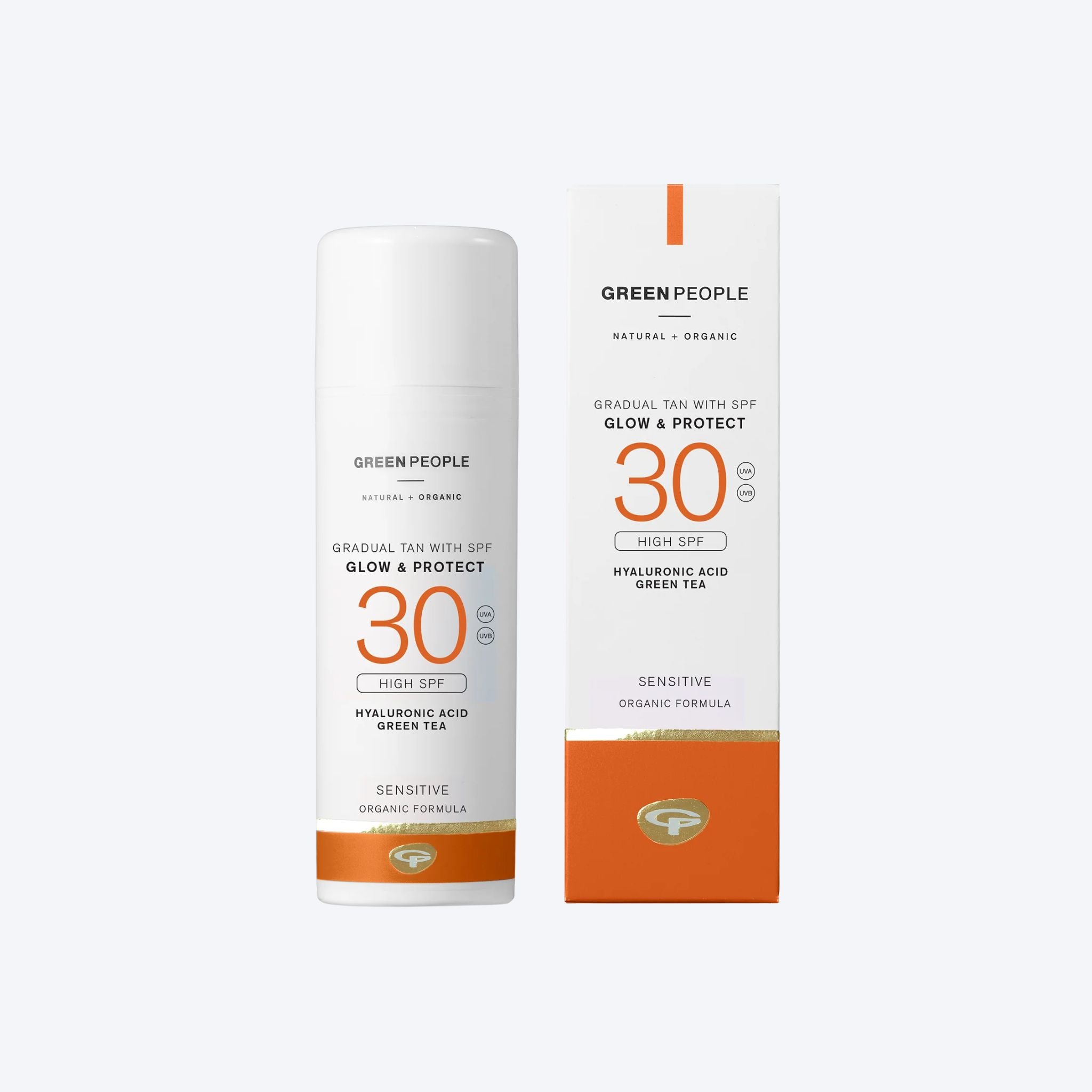 The Green People SPF 30 Sun Cream Glow & Protect