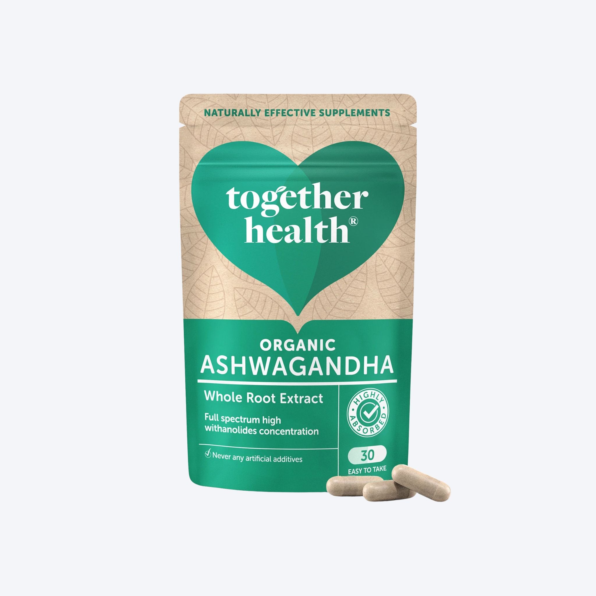 Together Health Organic Ashwagandha x30