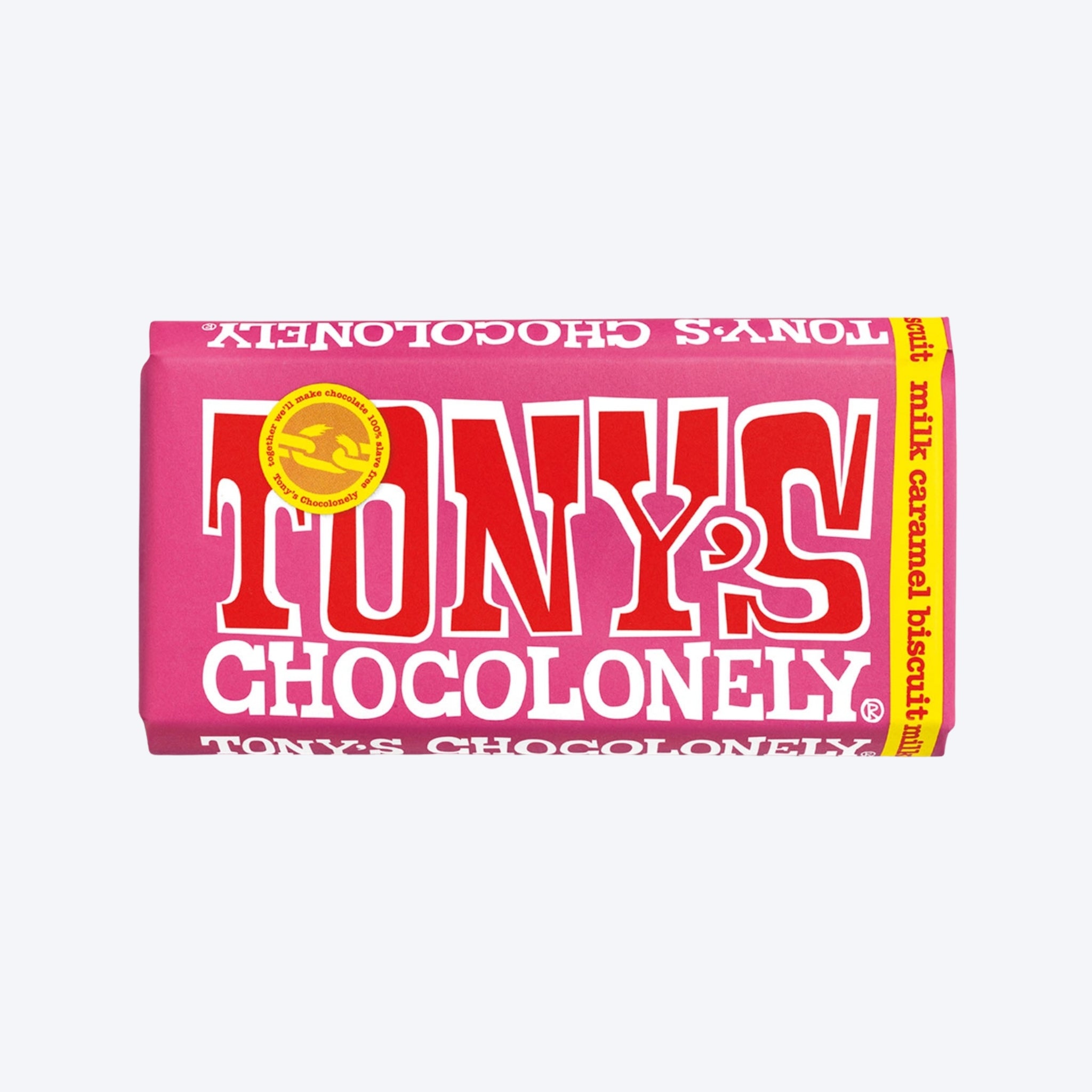 Tony's Chocolonely Milk Caramel Biscuit 180g