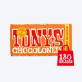 Tony's Chocolonely Milk Choc Caramel Sea Salt 180g Bar