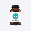 Viridian Vitamin K2 100μg  x60 Capsules