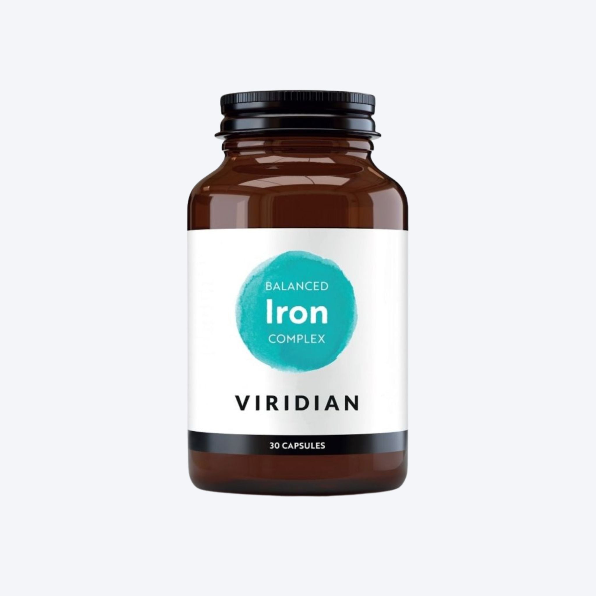 Viridian Balanced Iron Complex 30 Caps
