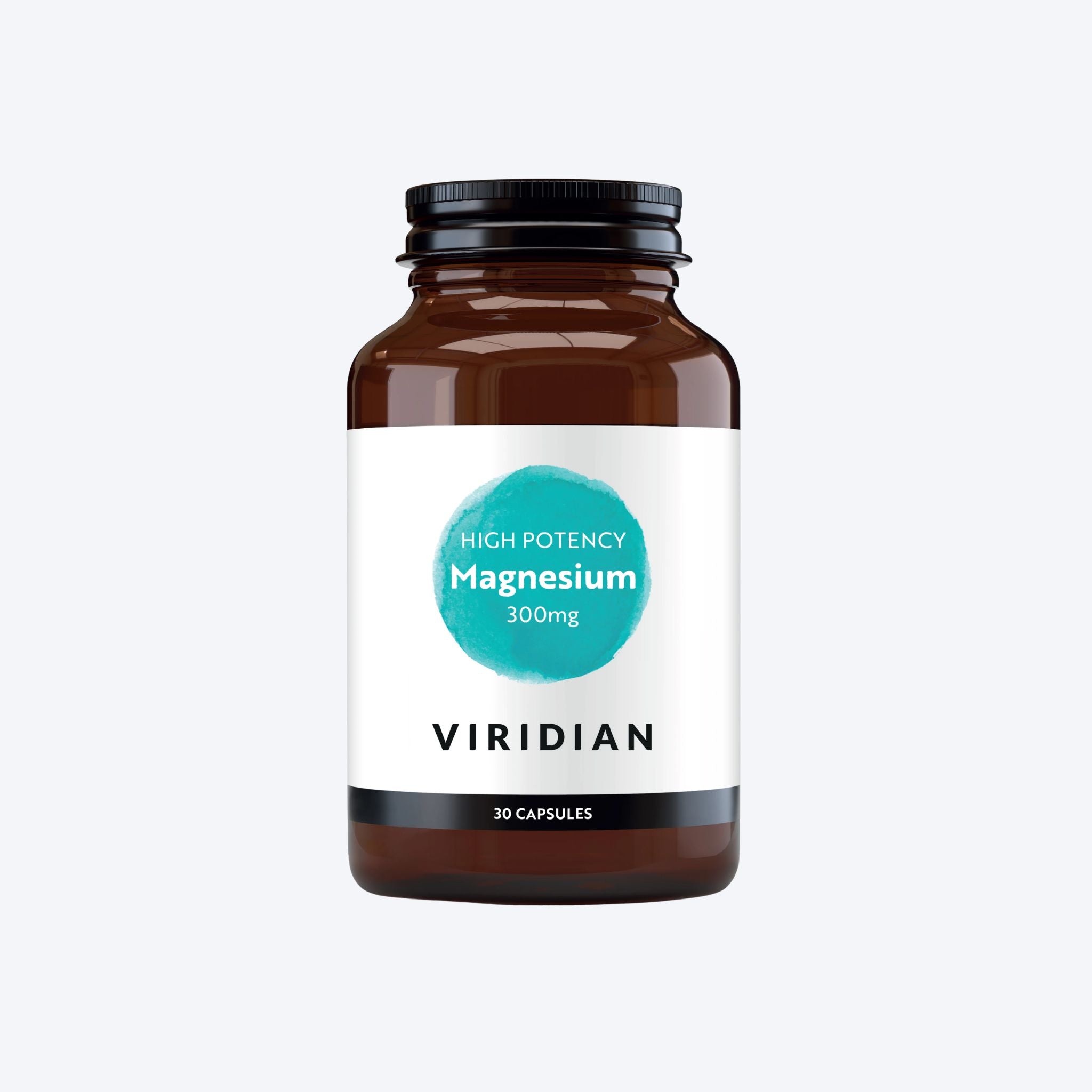 Viridian High Potency Magnesium 300mg 30 Caps