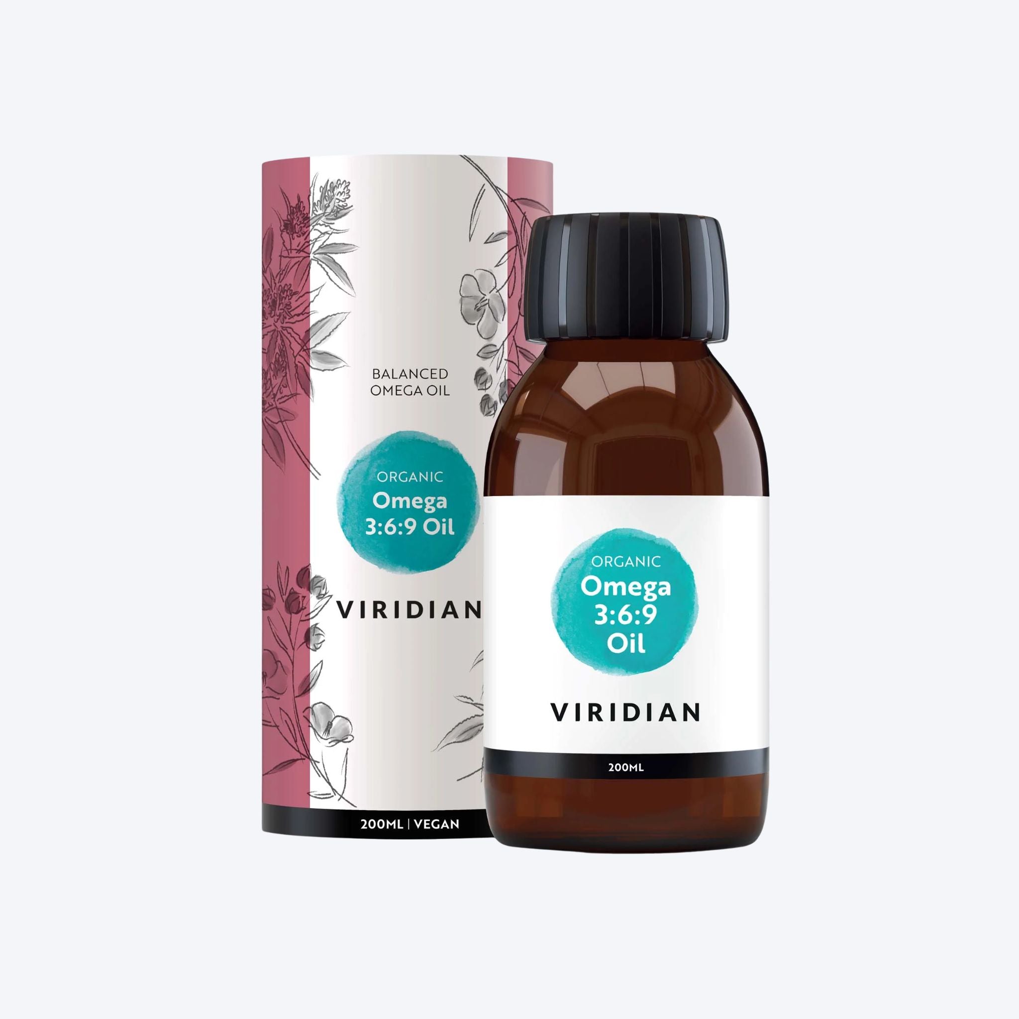 Viridian Omega 3:6:9 Oil 200ml (Vegan)