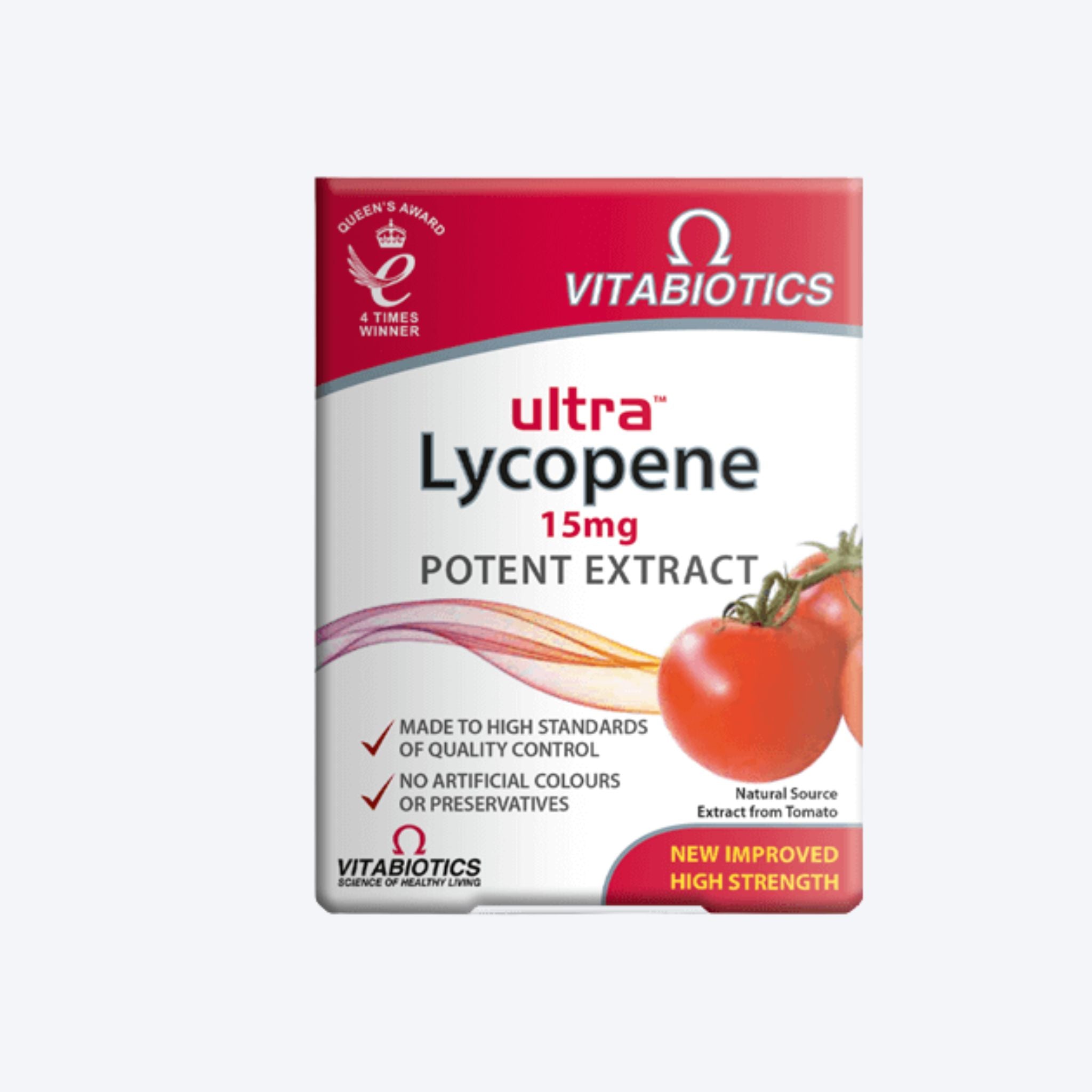 Vitabiotics Ultra Lycopene 15mg