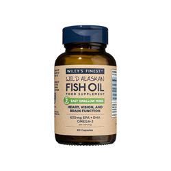 Wiley's Finest Wild Alaskan Fish Oil Easy Swallow Minis x60