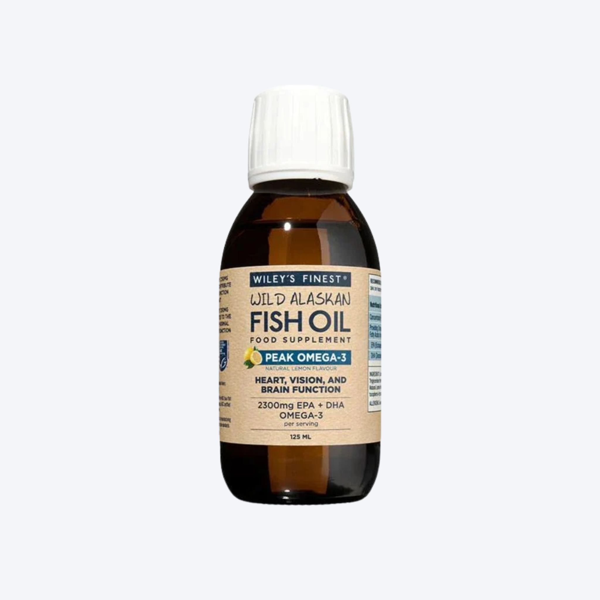Wiley's Finest Wild Alaskan Fish Oil Liquid 125ml