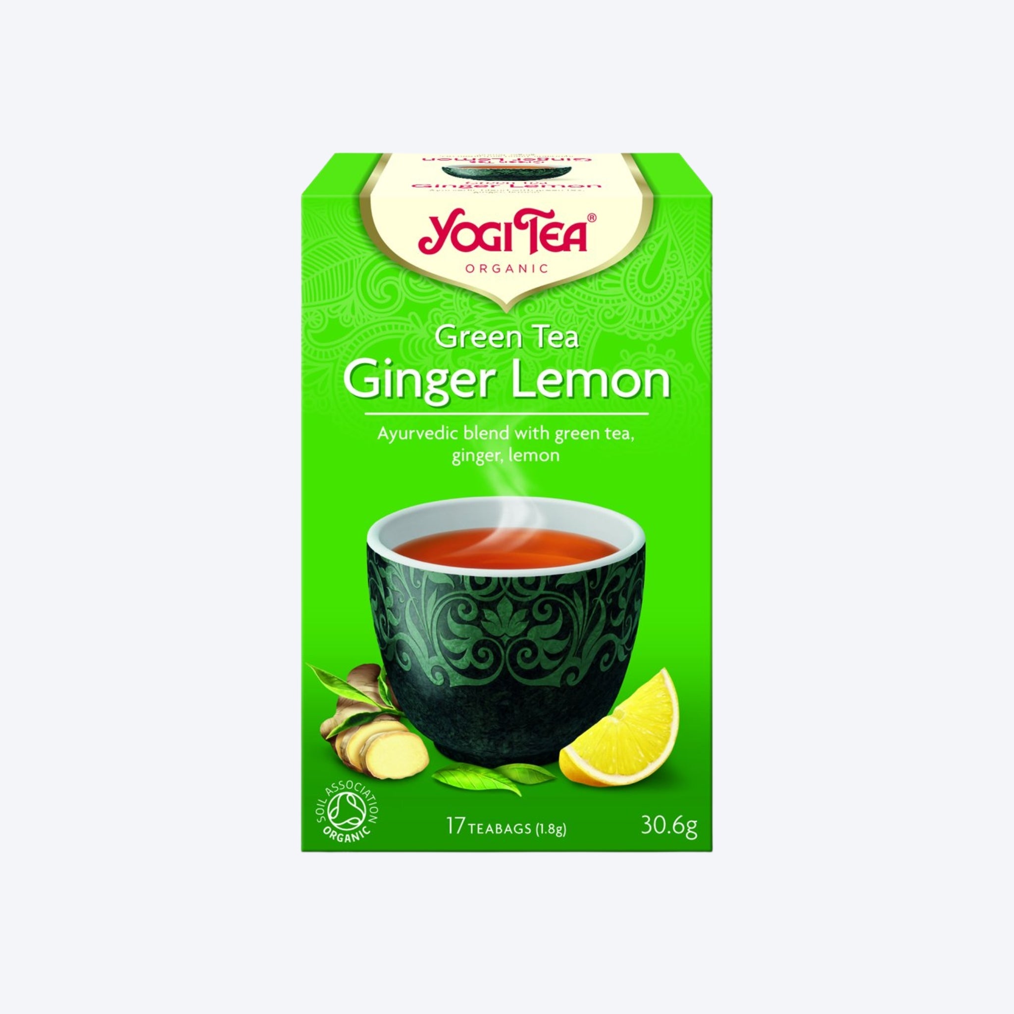 Yogi Tea Green Tea With Ginger and Lemon x17 Bags