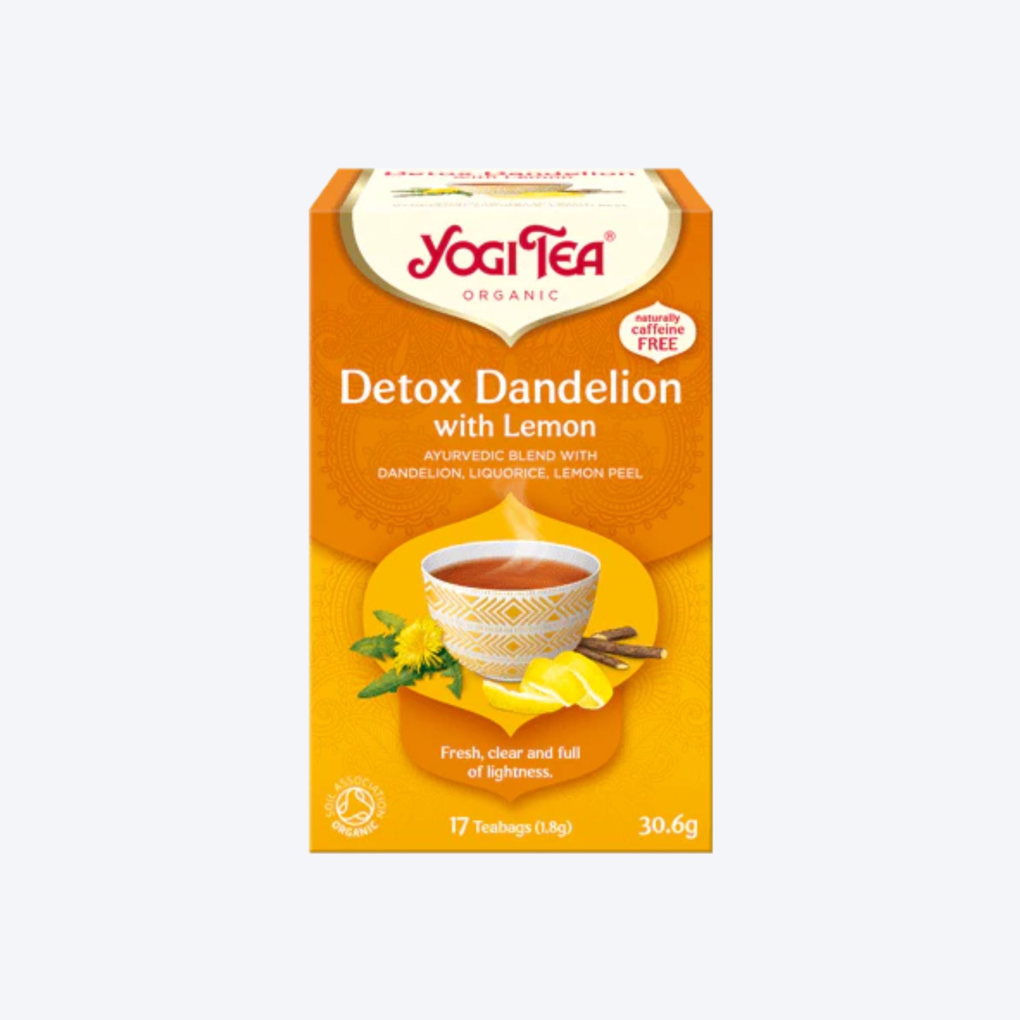 Yogi Tea Detox Dandelion With Lemon