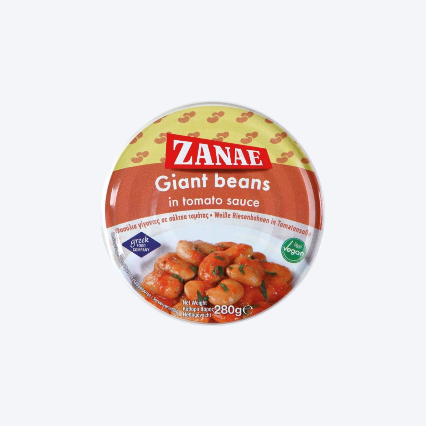 Zanae Giant Beans in Tomato Sauce 280g Tin