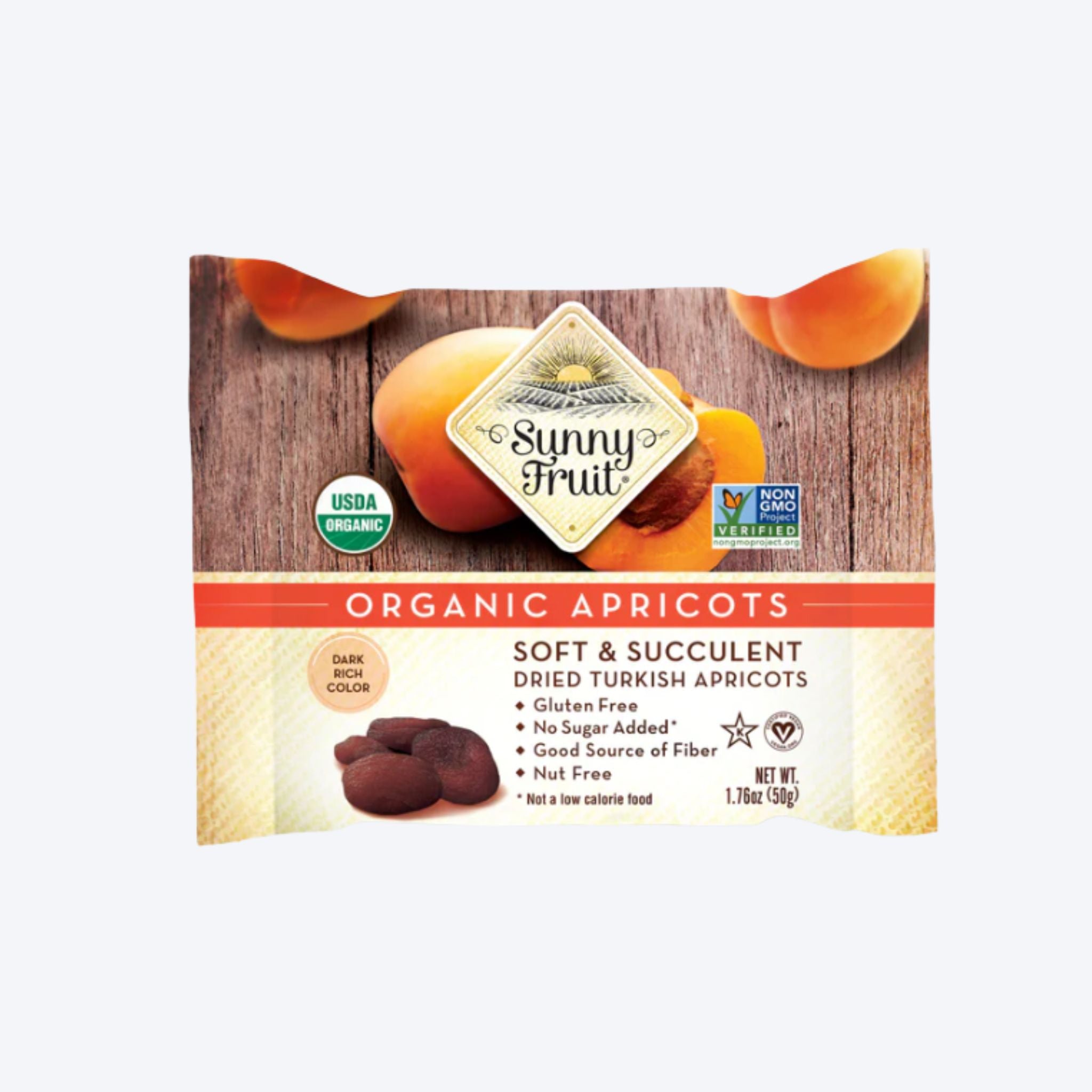 Sunny Fruit Organic Dried Apricots - 50g