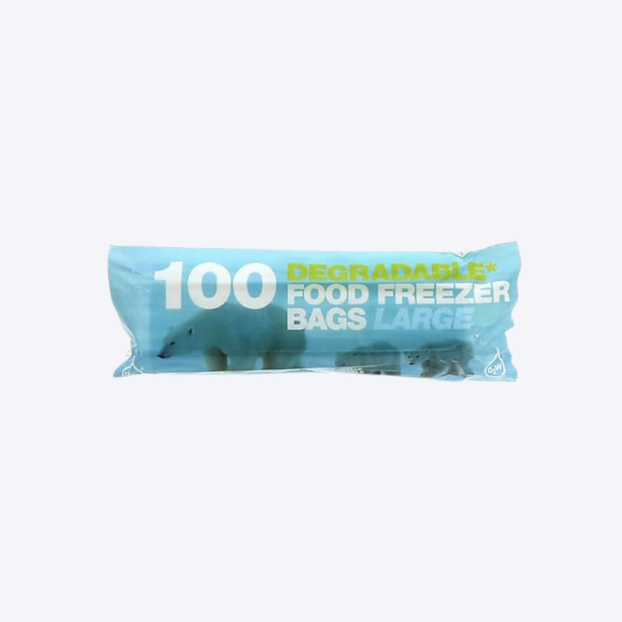 D2W Degradable Food / Freezer Bags x100