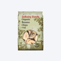 Infinity Foods Organic Banana Chips - 125g