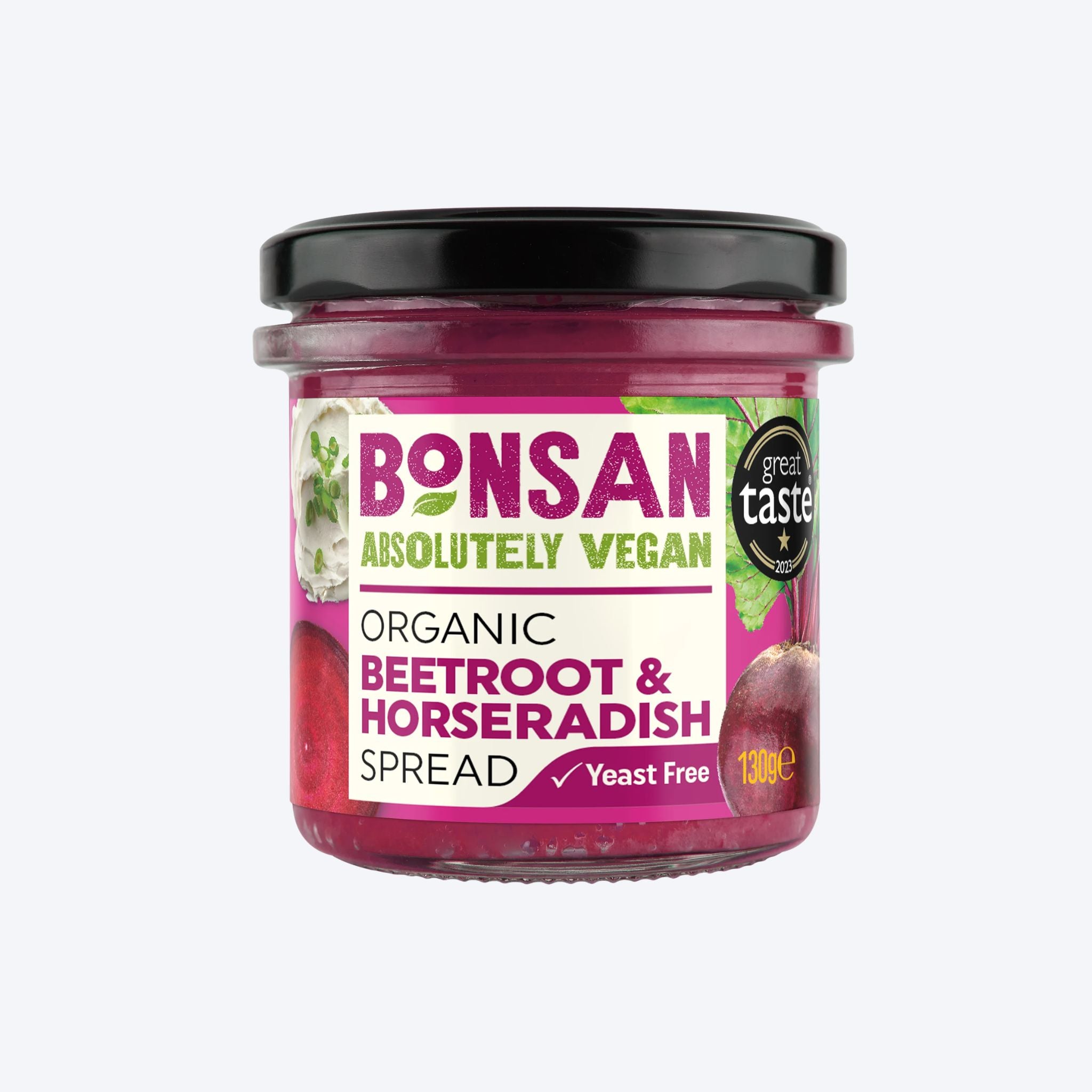 Bonsan Vegan Beetroot & Horseradish Spread