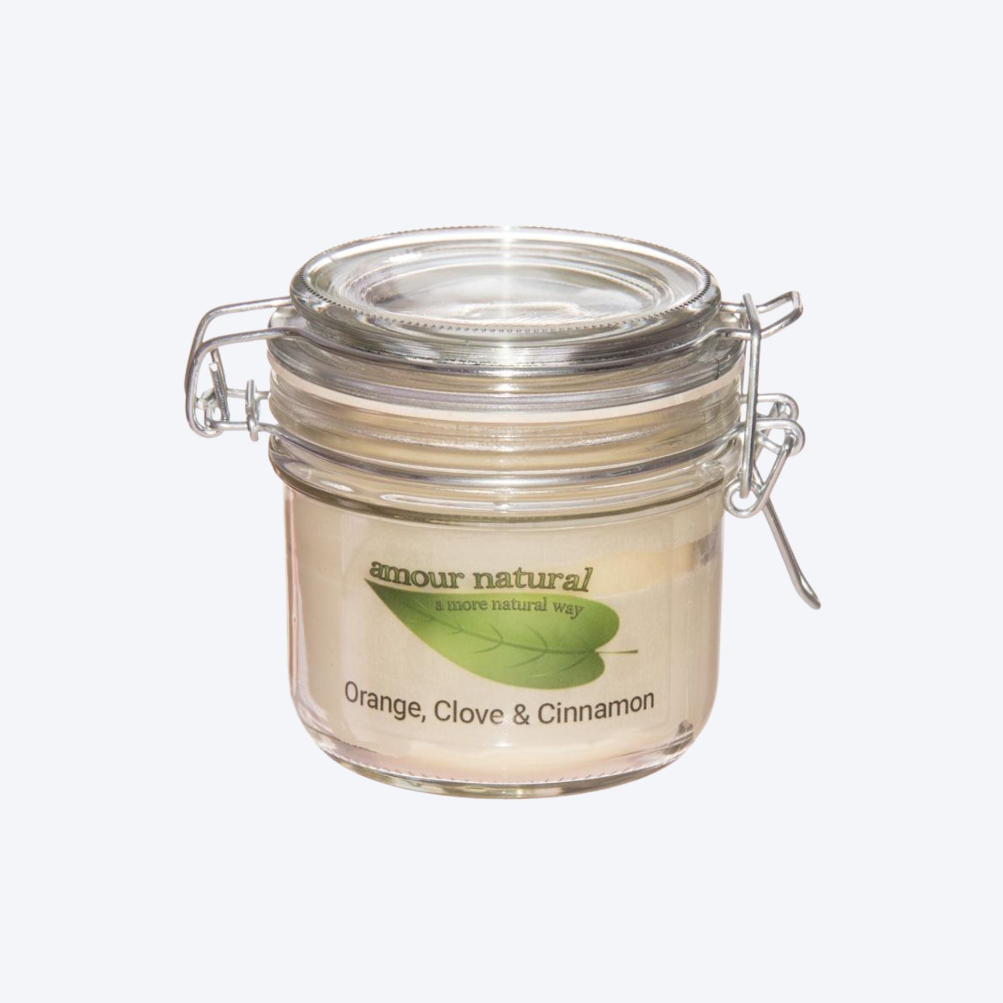 Amour Natural Orange, Clove & Cinnamon Candle