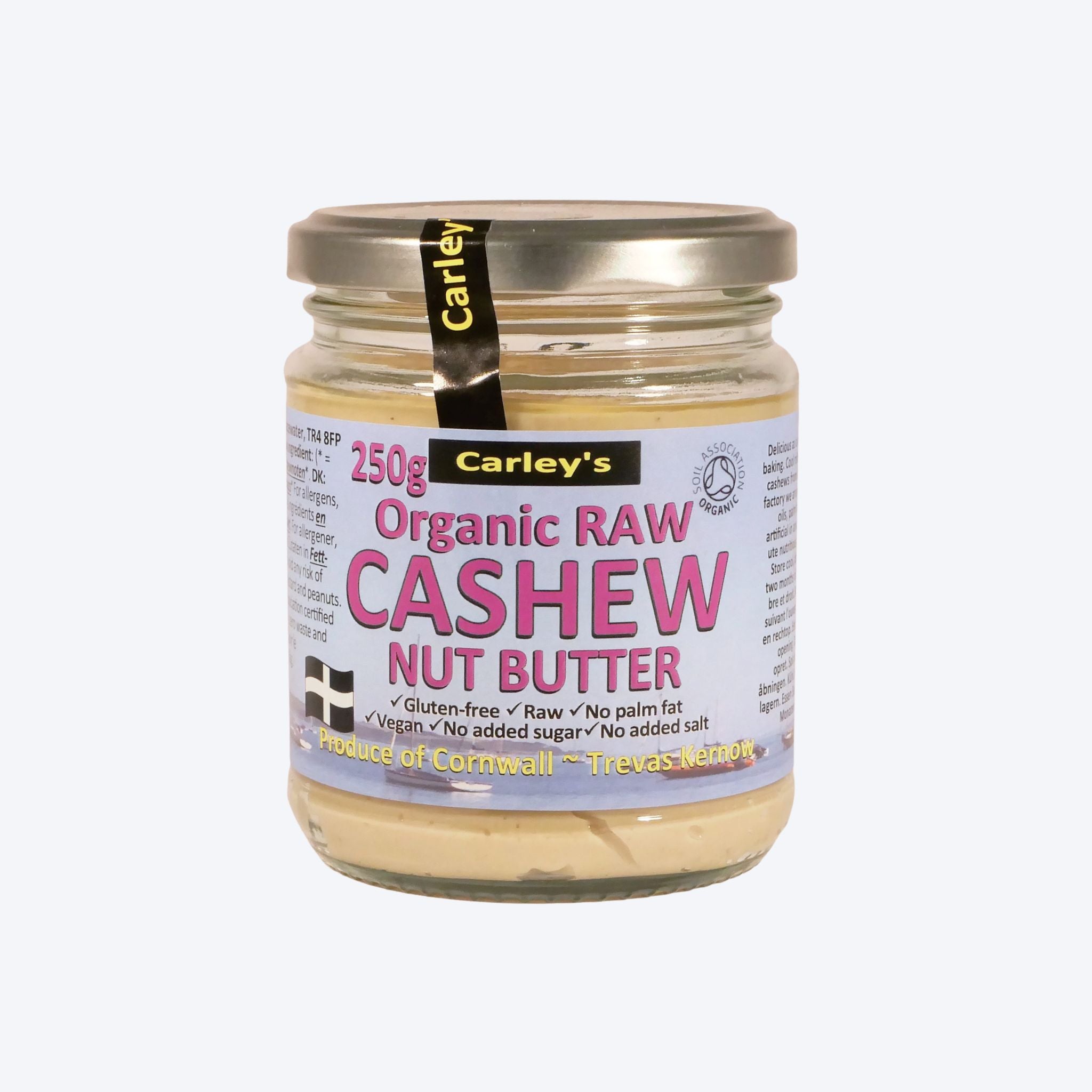 Carley's Raw Cashew Nut Butter - 170g