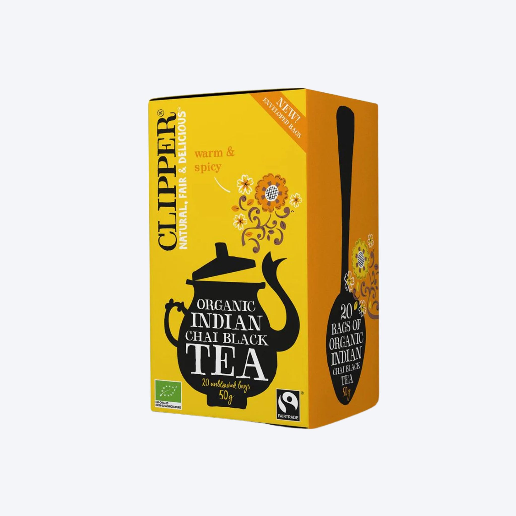 Clipper Organic Indian Chai Tea x 20 Bags