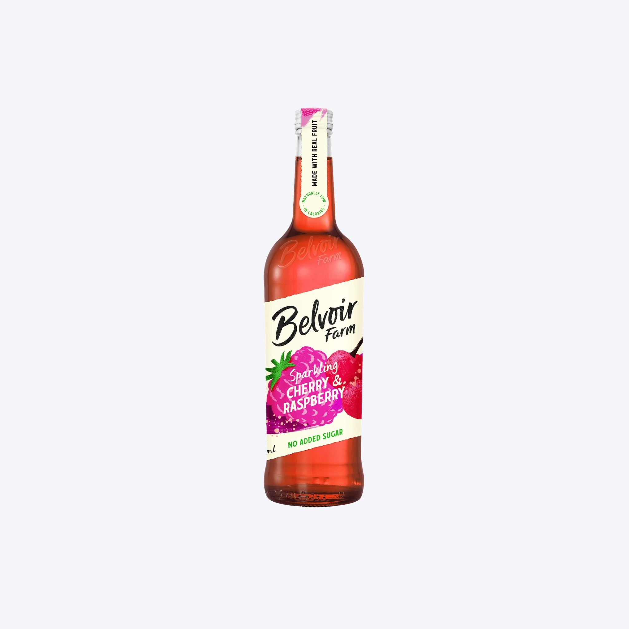 Belvoir Farm Sparkling Cherry & Raspberry (No Added Sugar) - 500ml