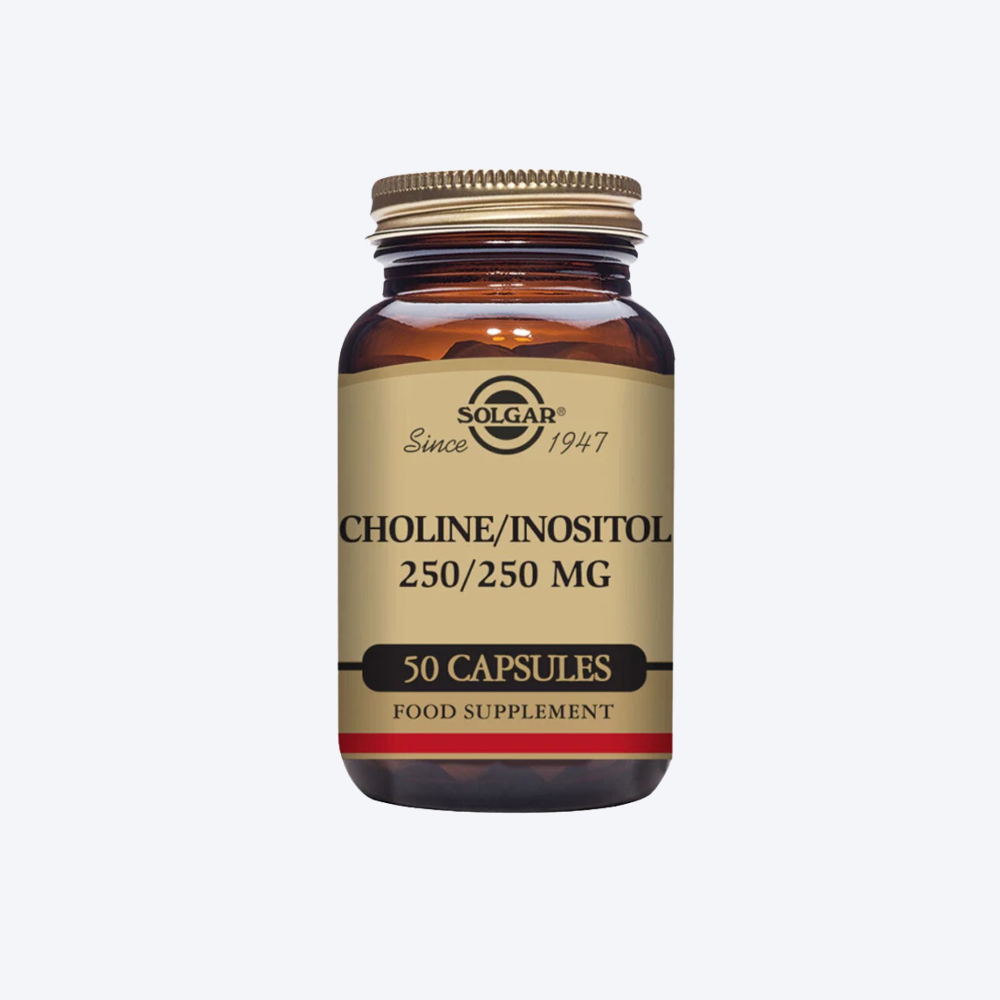 Solgar Choline/Inositol x50 Capsules