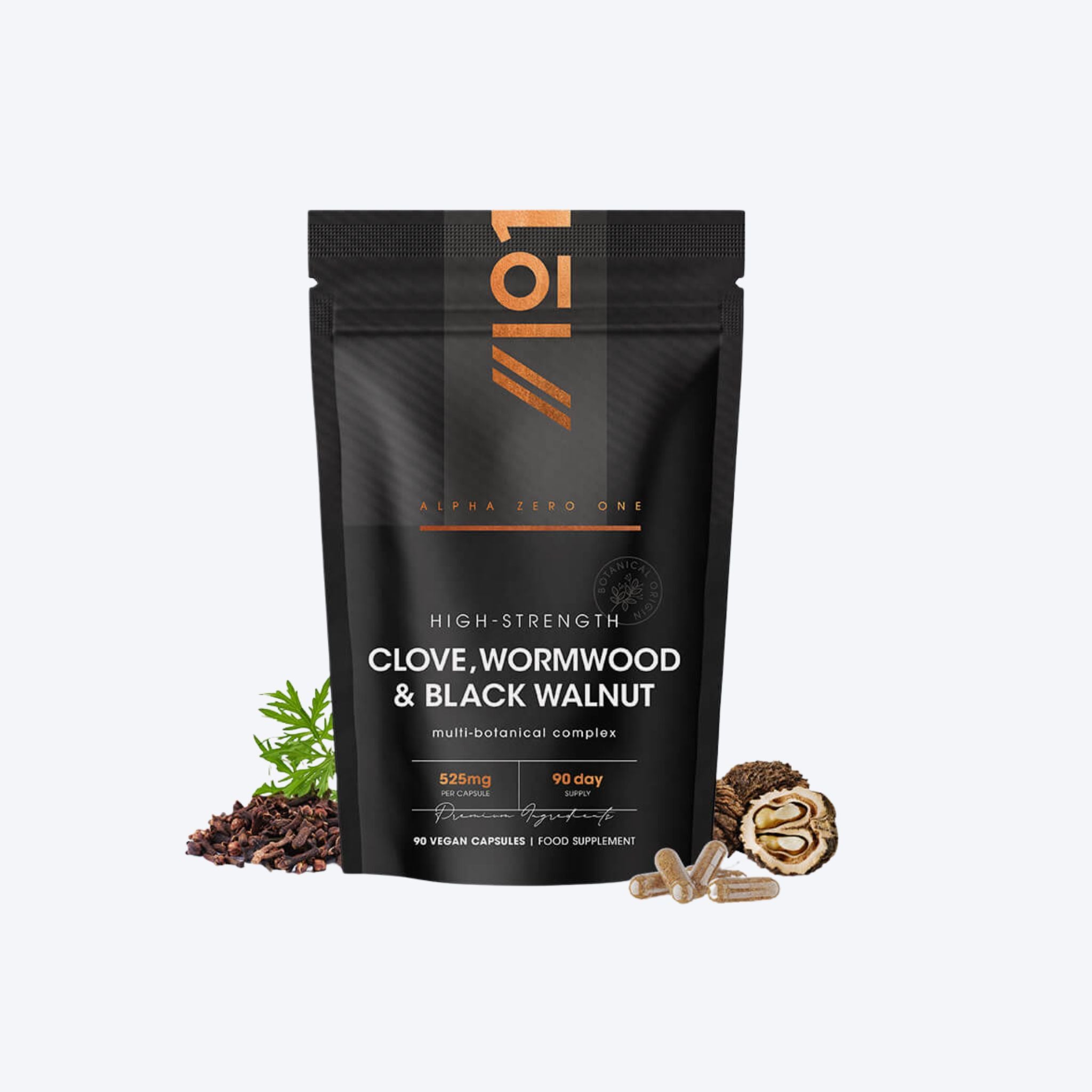 Alpha01 Clove, Wormwood & Black Walnut x90 Capsules