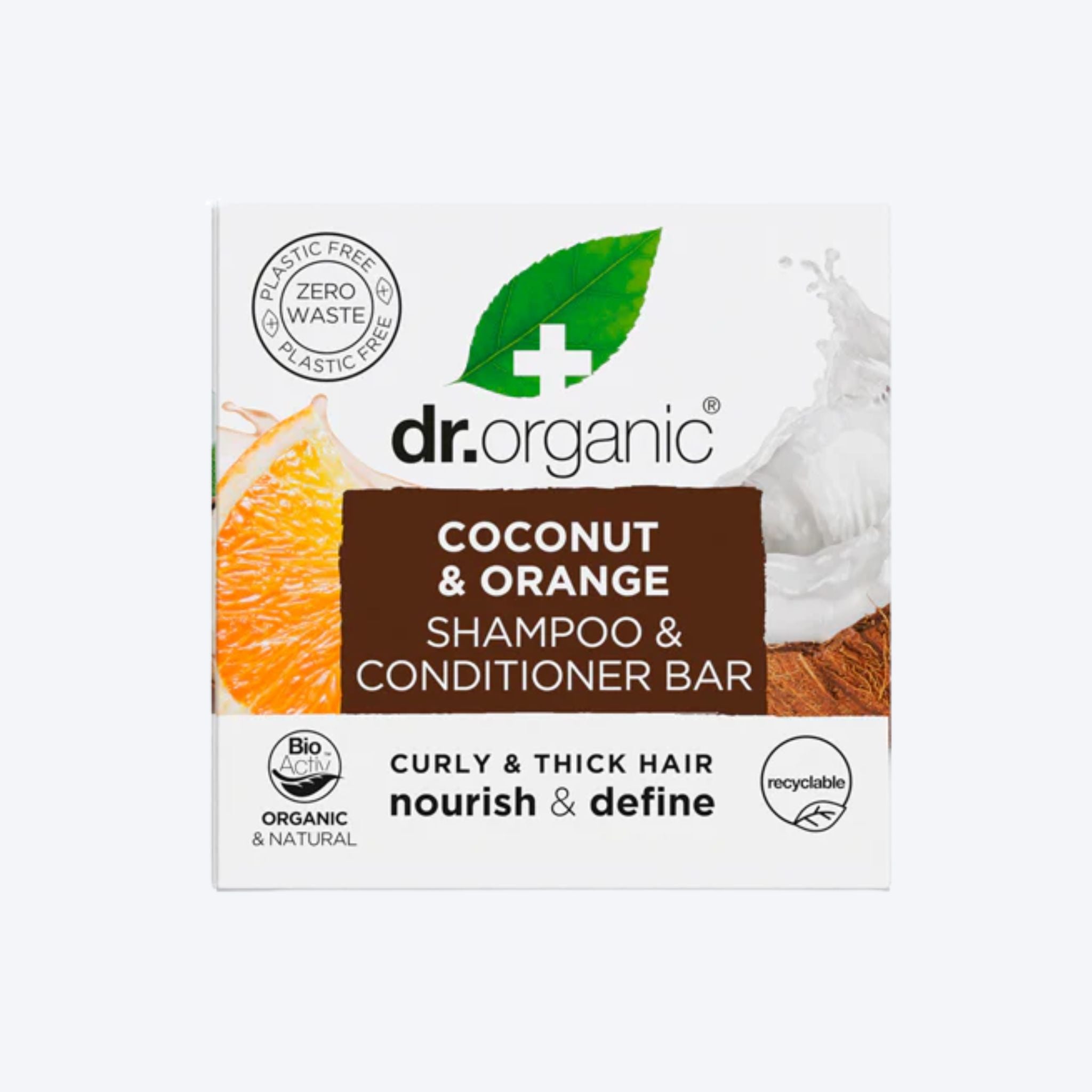 Dr. Organic Coconut & Orange Shampoo Bar