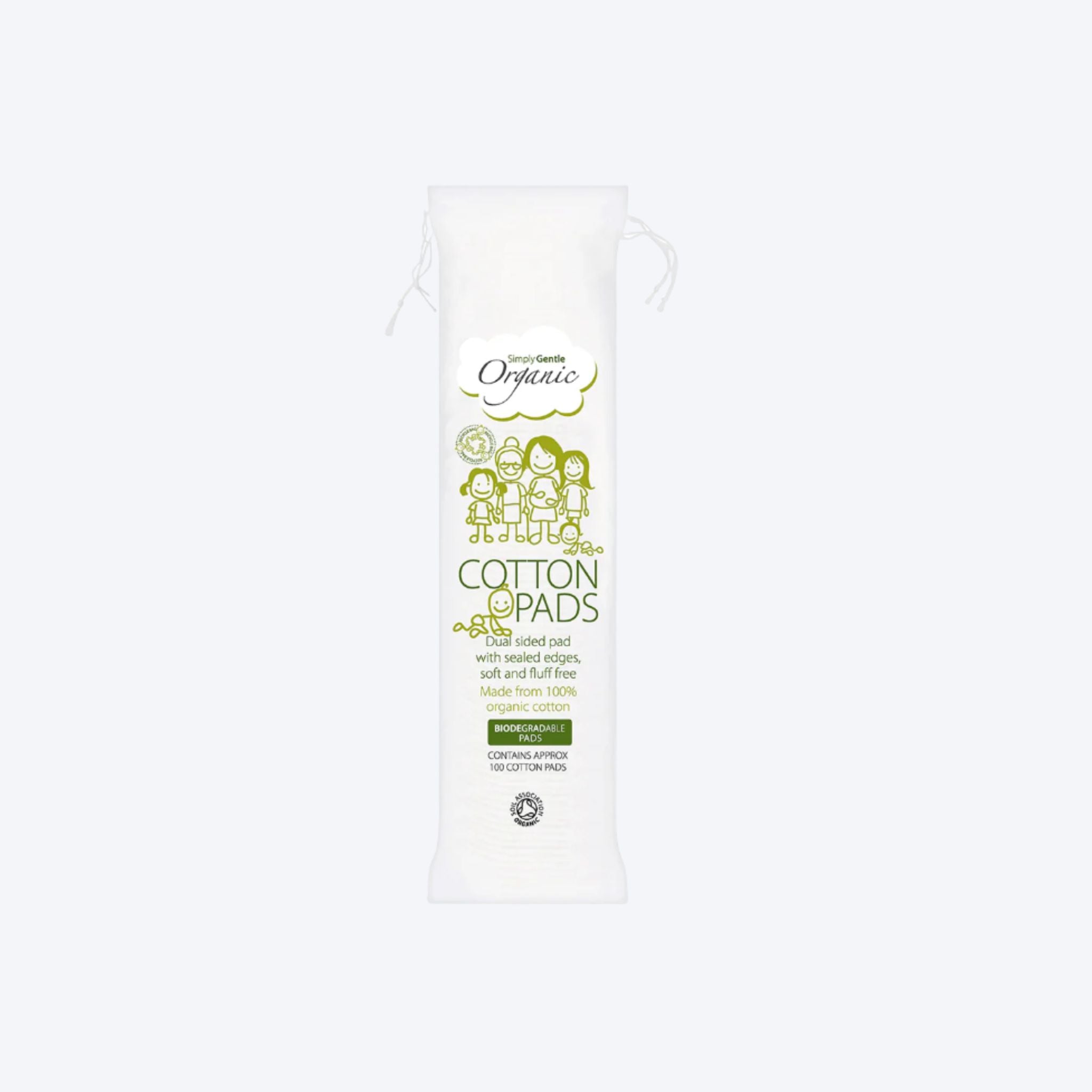 Simply Organic Cotton Pads x100