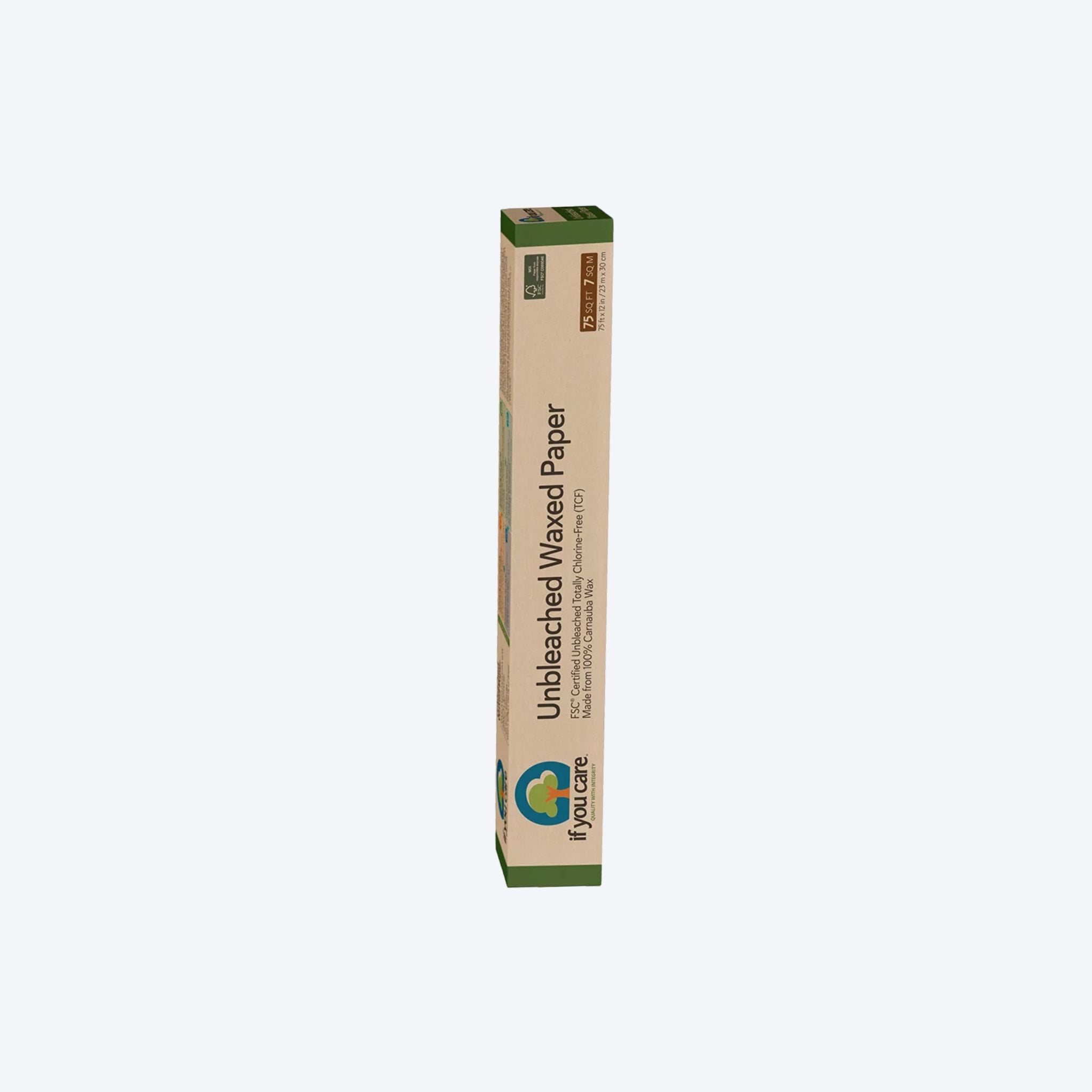 IfYouCare Unbleached Wax Paper
