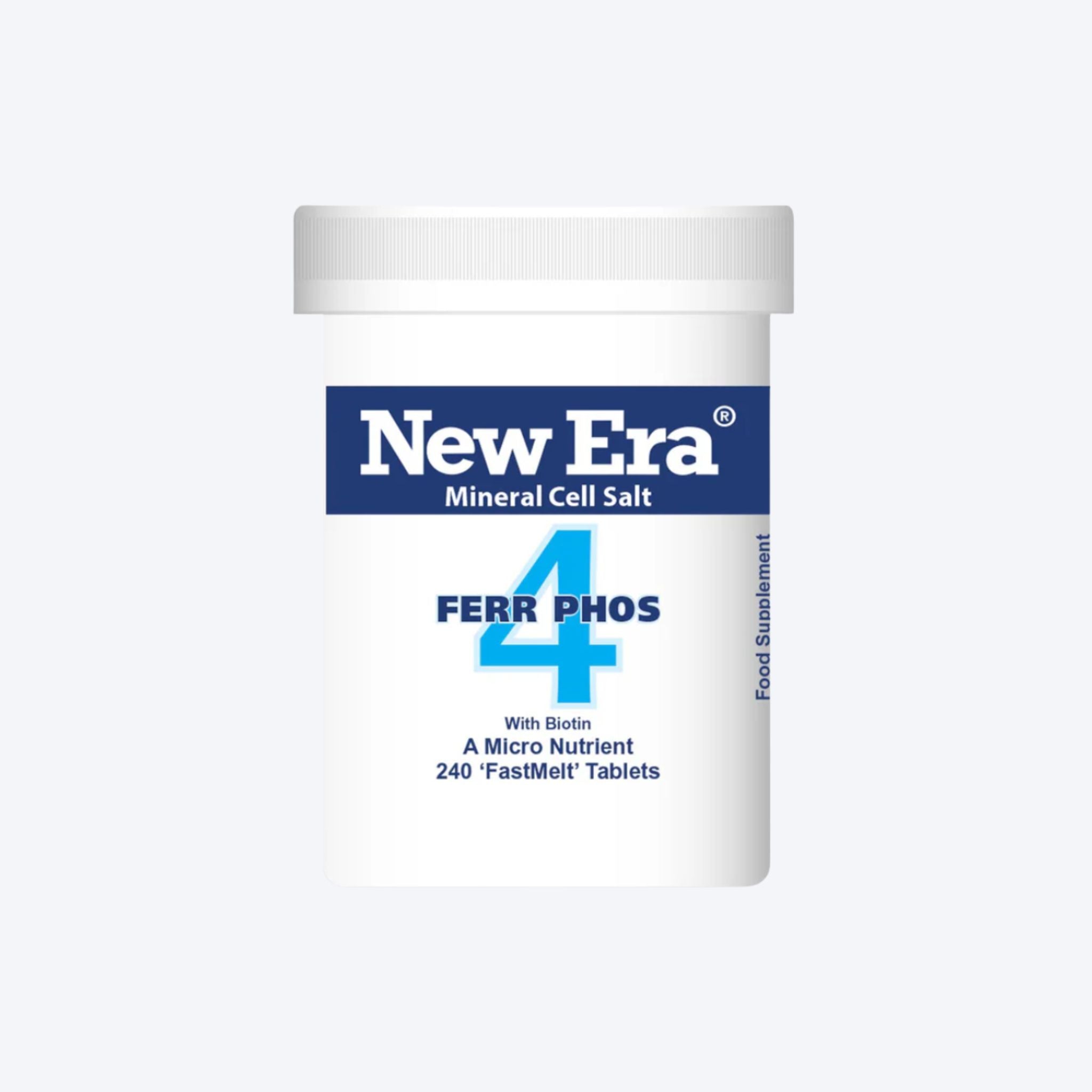 New Era Ferr Phos 240 'Fast Melt' Tablets