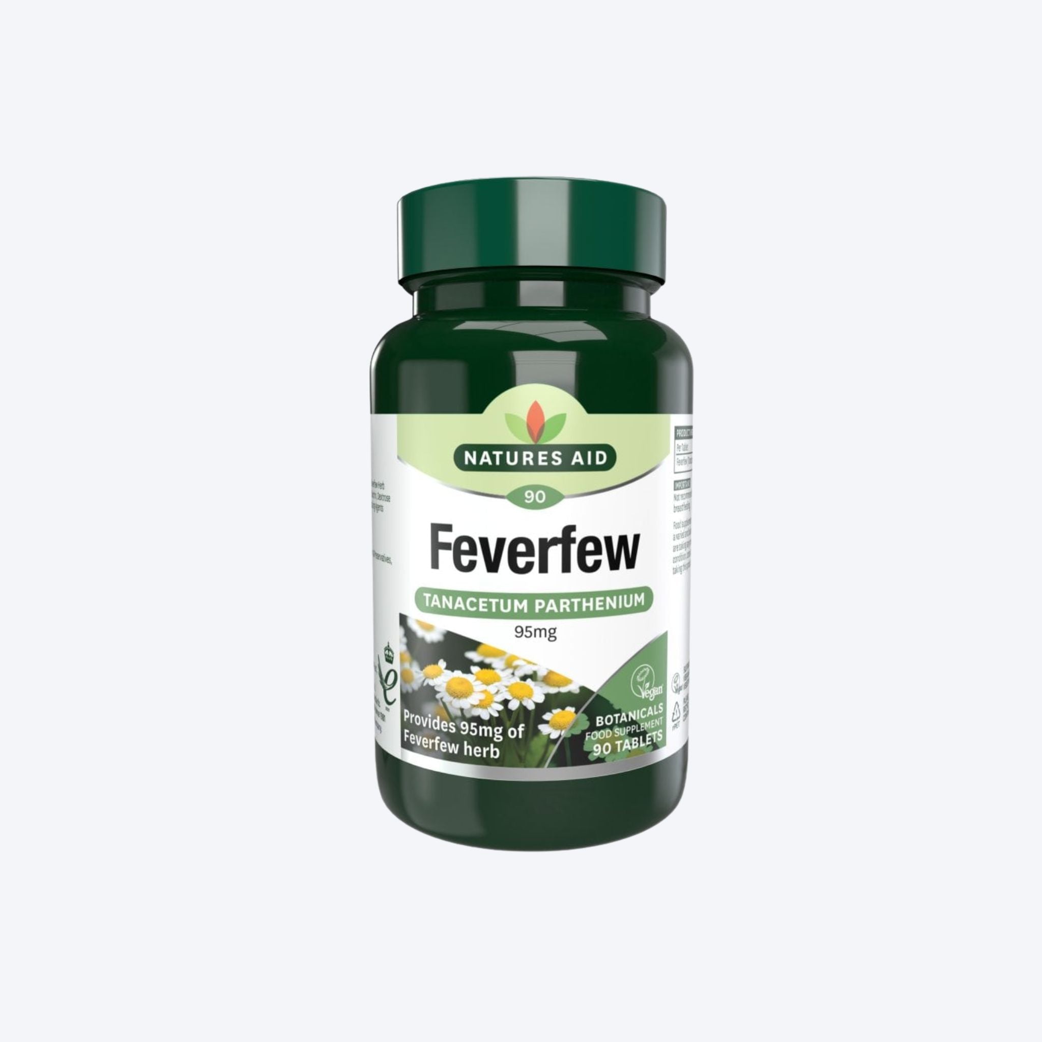 Natures Aid Feverfew x90 Capsules