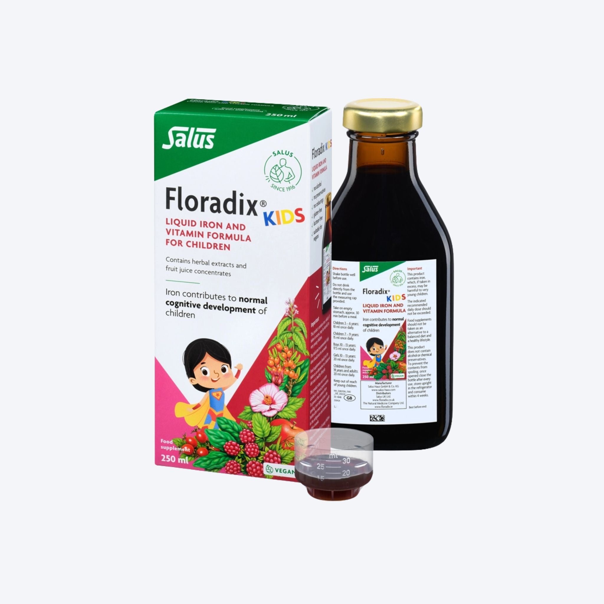 Floradix Kids Liquid Iron and Vitamin - 250ml