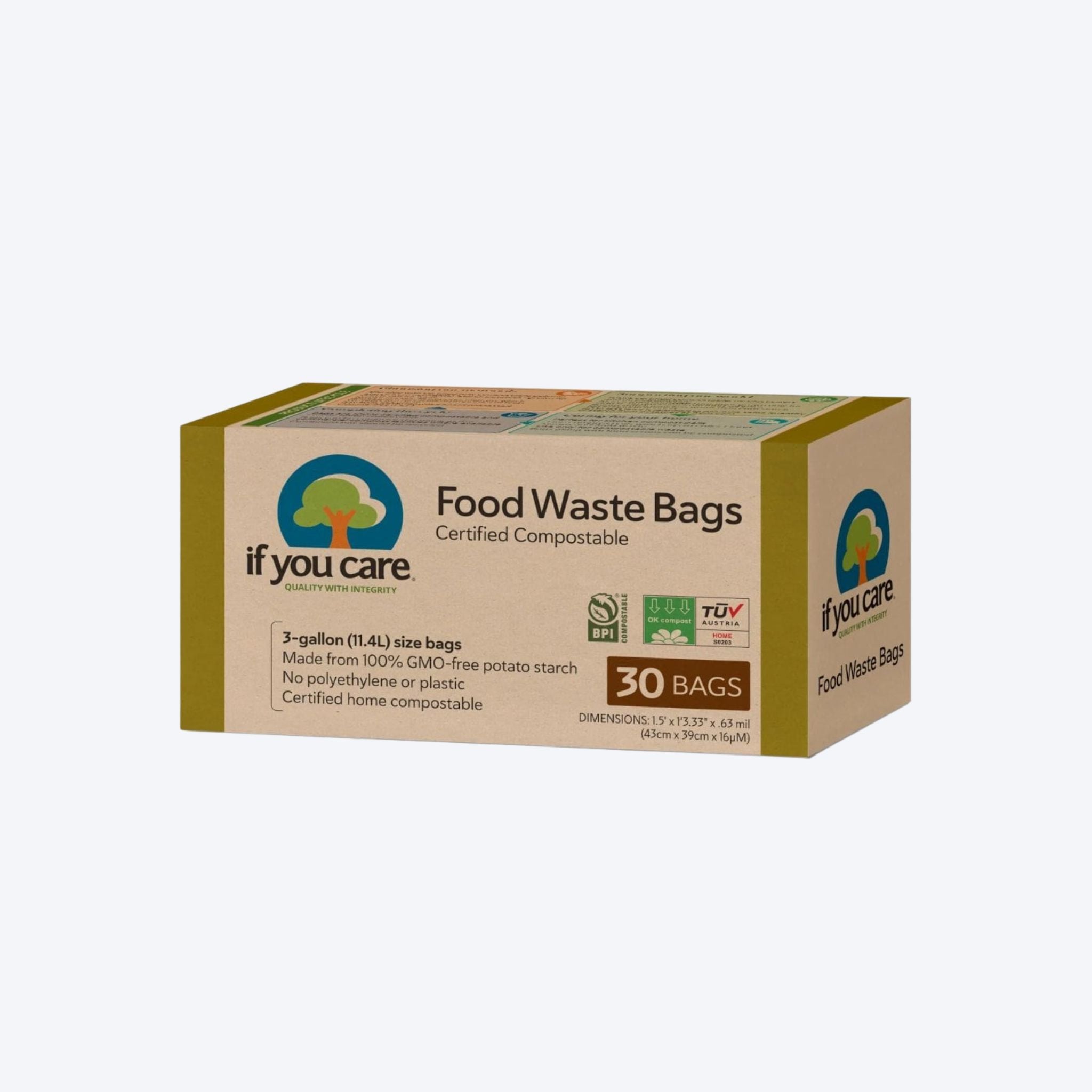 IfYouCare Food Waste Bags x30