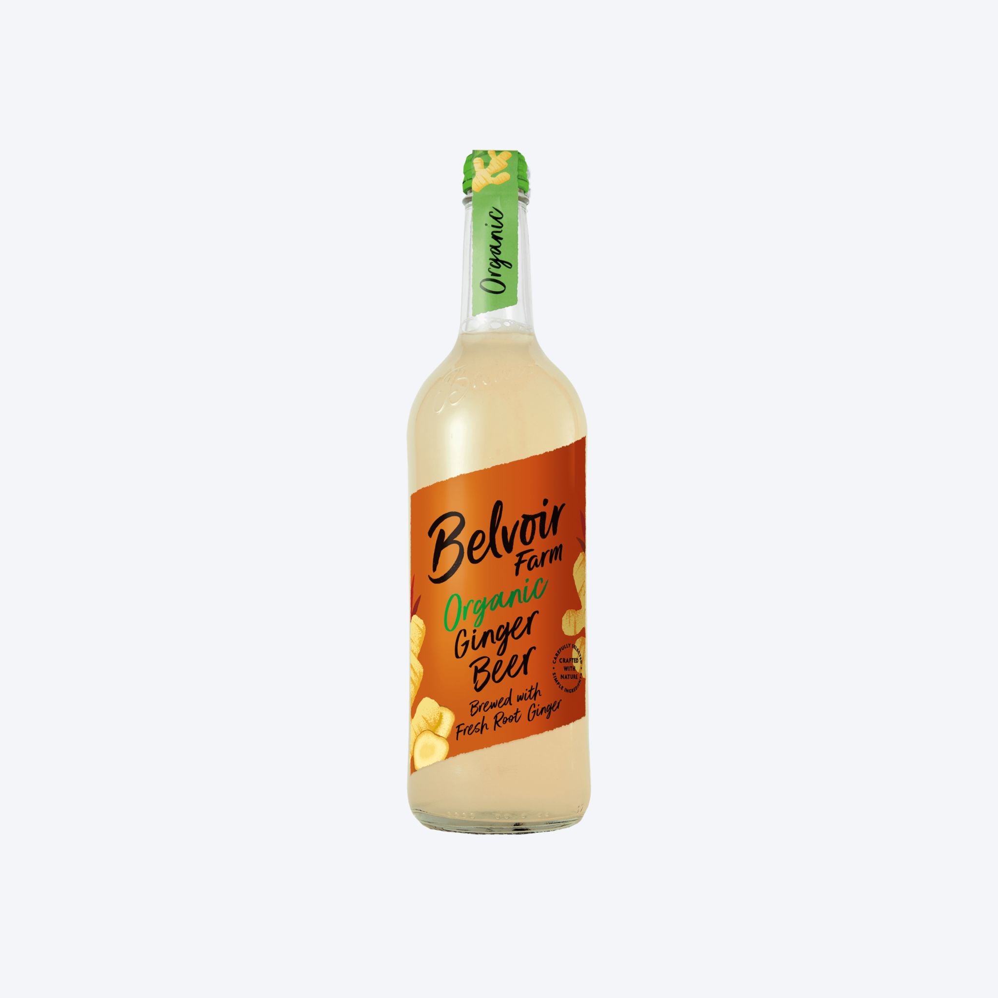 Belvoir Farm Sparkling Ginger Beer - 750ml