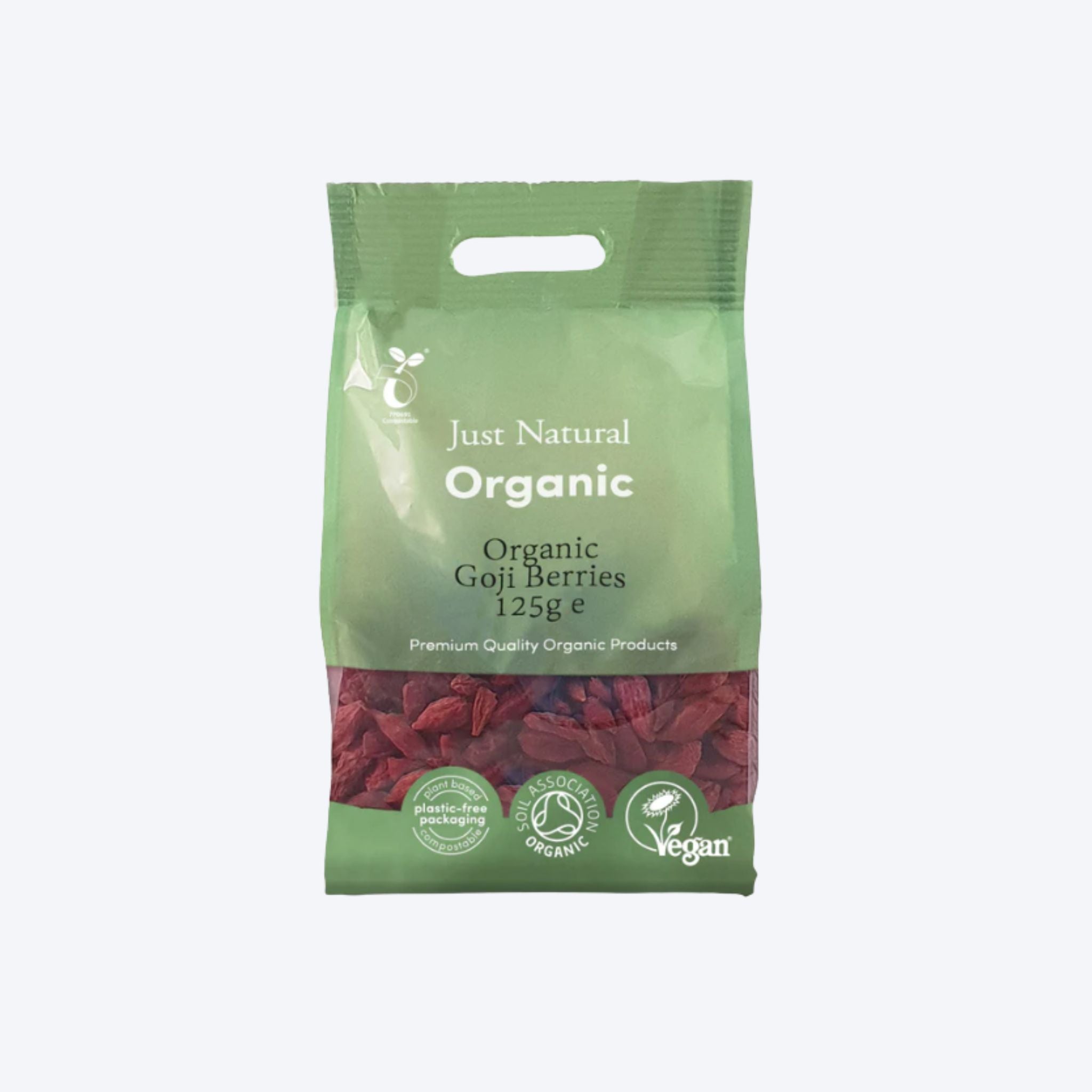 Just Natural Organic Goji Berries - 125g