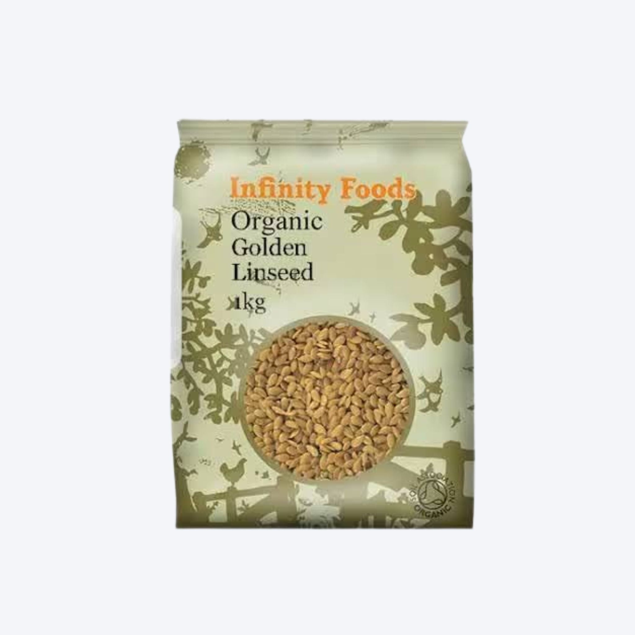 Infinity Foods Golden Linseed - 1kg