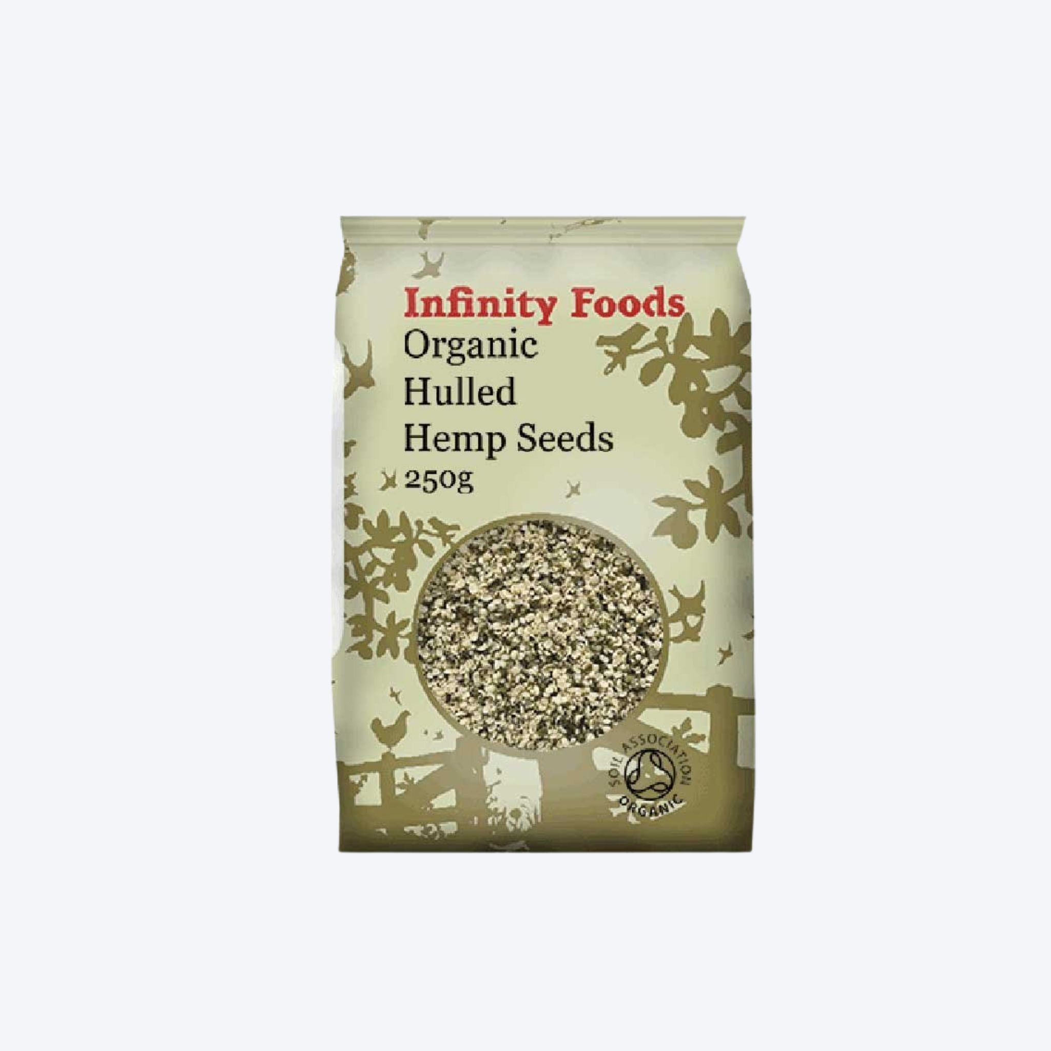 Infinity Foods Organic Hulled Hemp - 250g