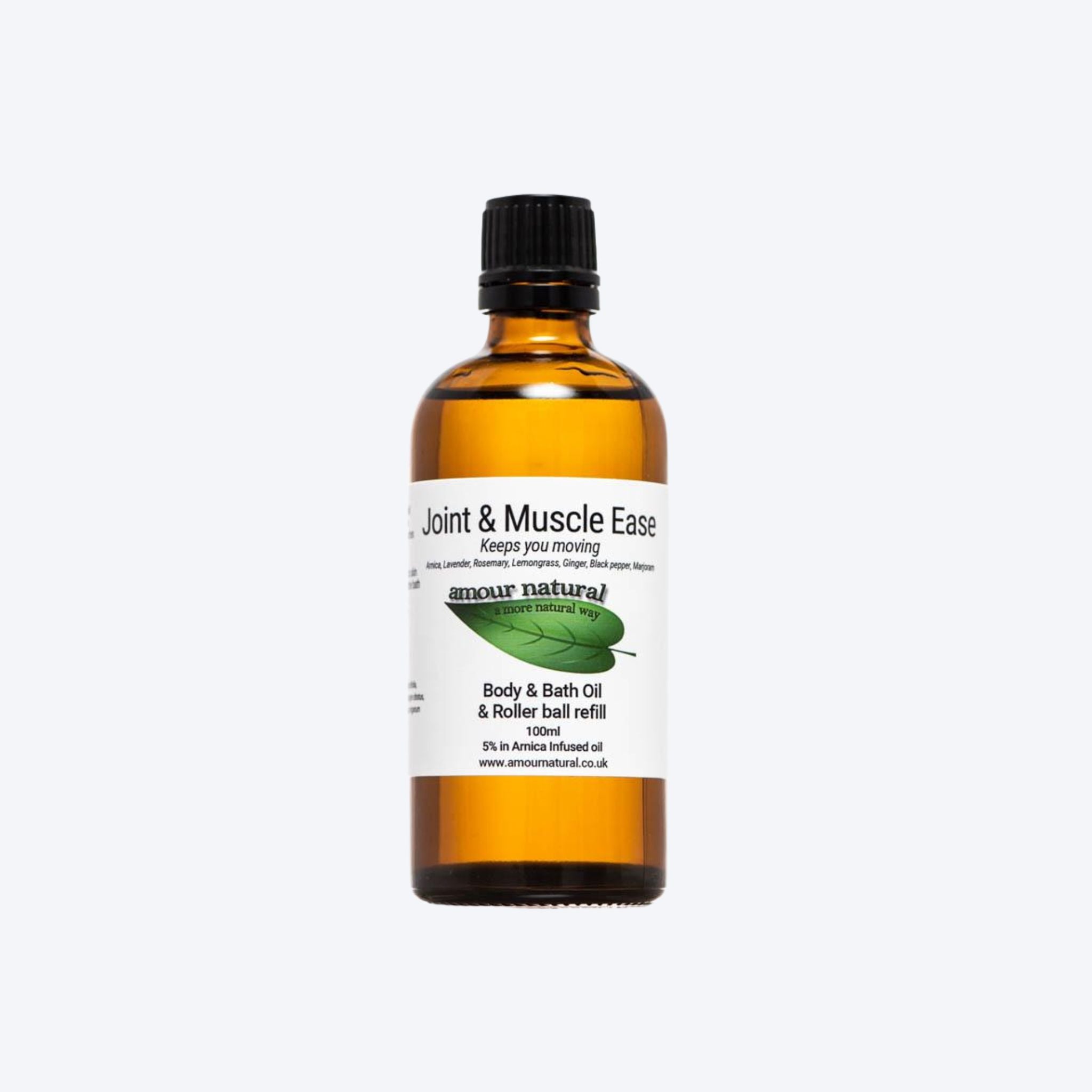 Amour Natural Joint and Muscle Ease 5% Body & Bath oil - 100ml