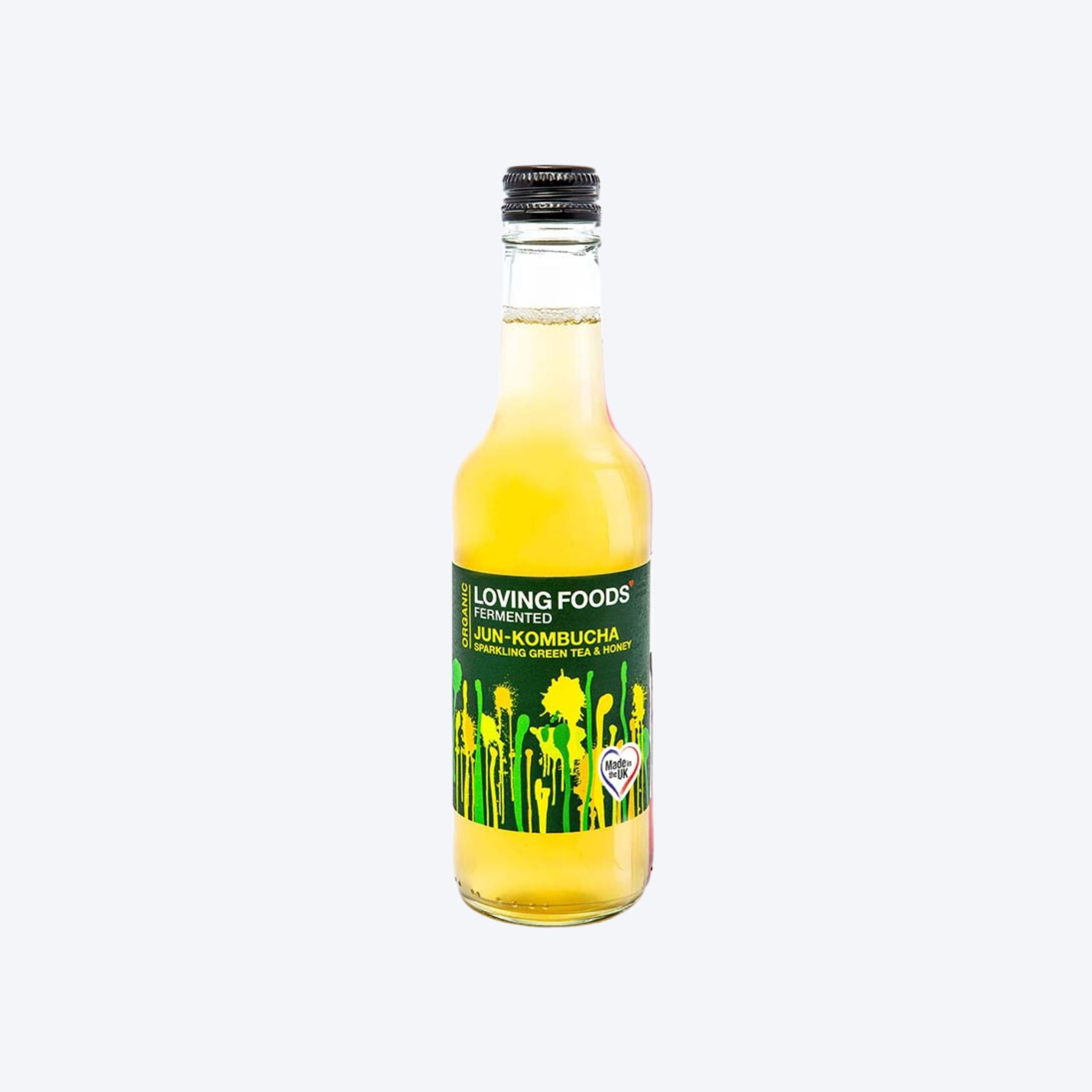 Loving Foods Fermented Green Tea & Honey Kombucha