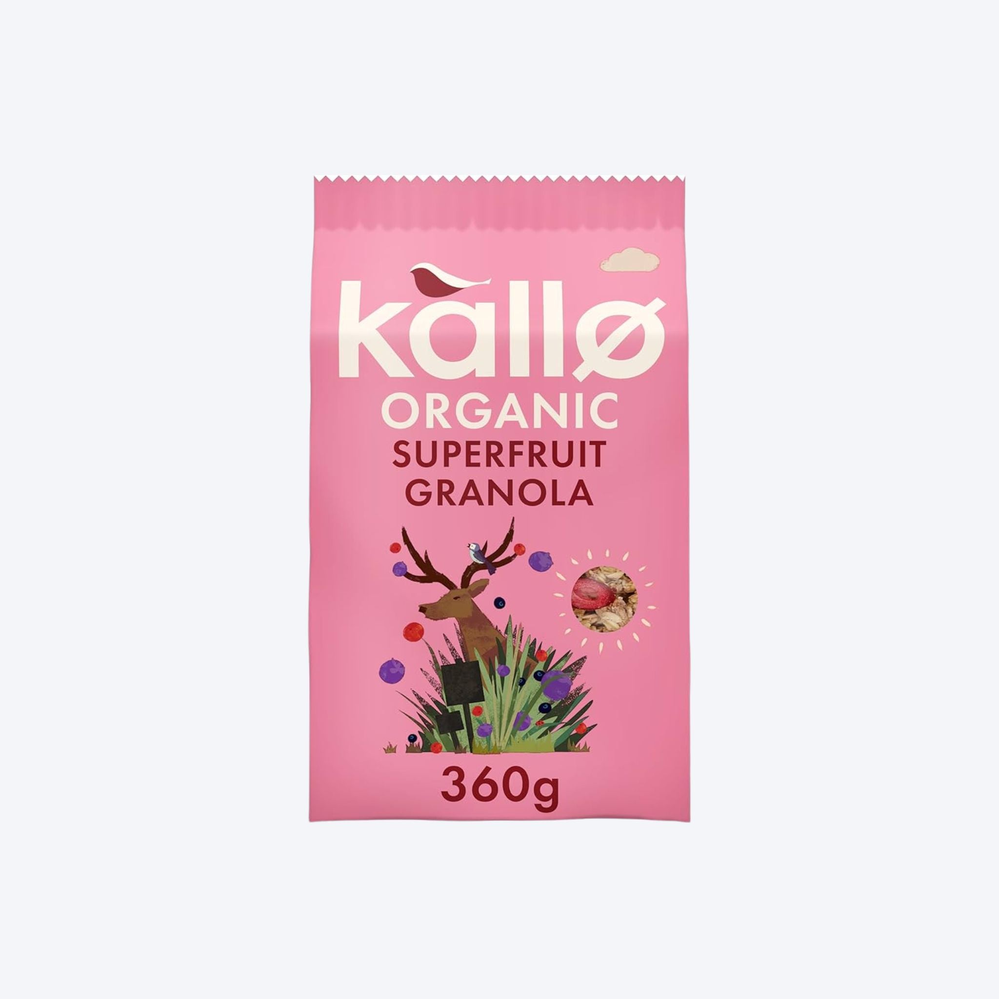 Kallo Organic Superfruit Granola - 360g