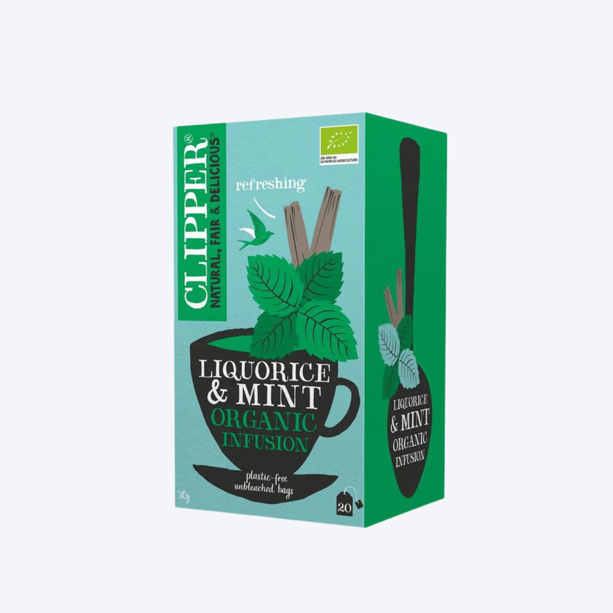 Clipper Organic Liquorice & Mint Tea x 20 Bags