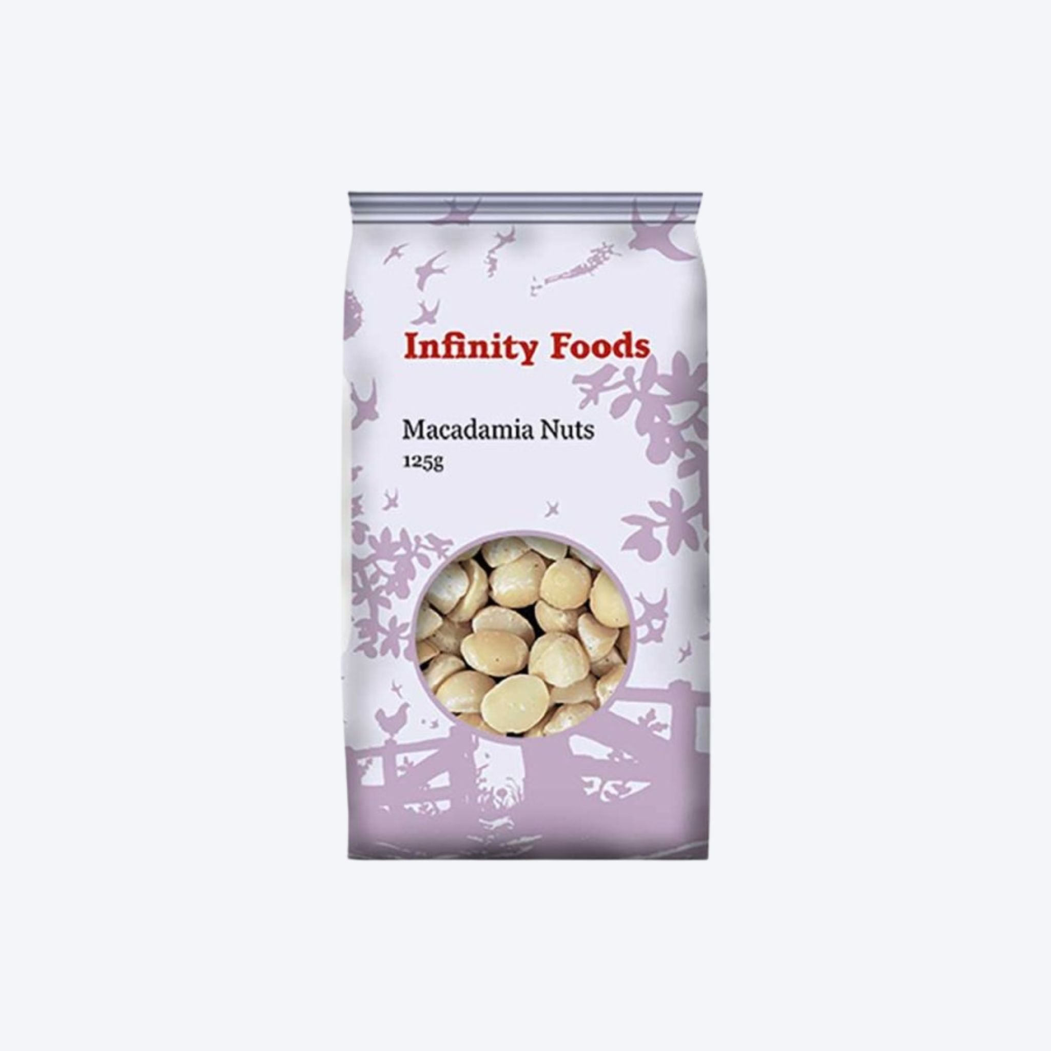 Infinity Foods Organic Macadamia Nuts - 125g