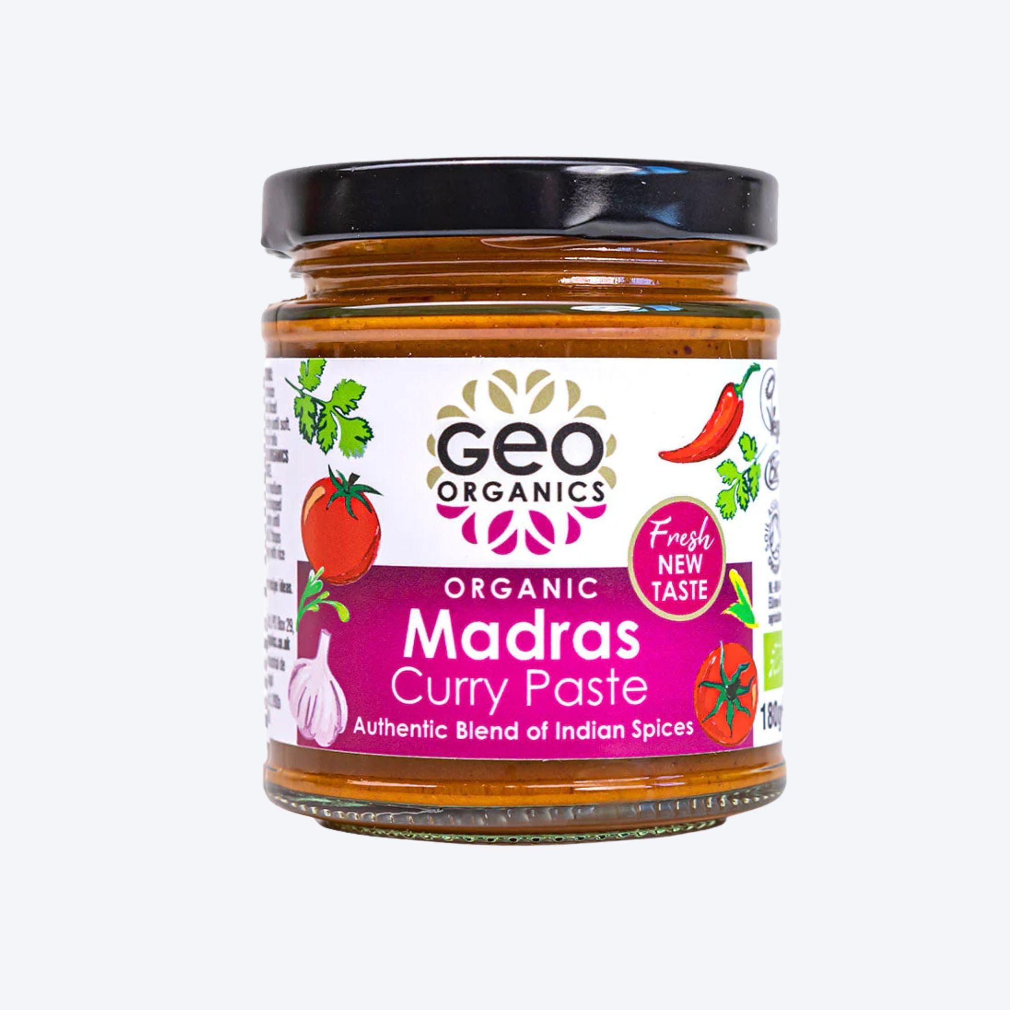 Geo Organic Madras Curry Paste