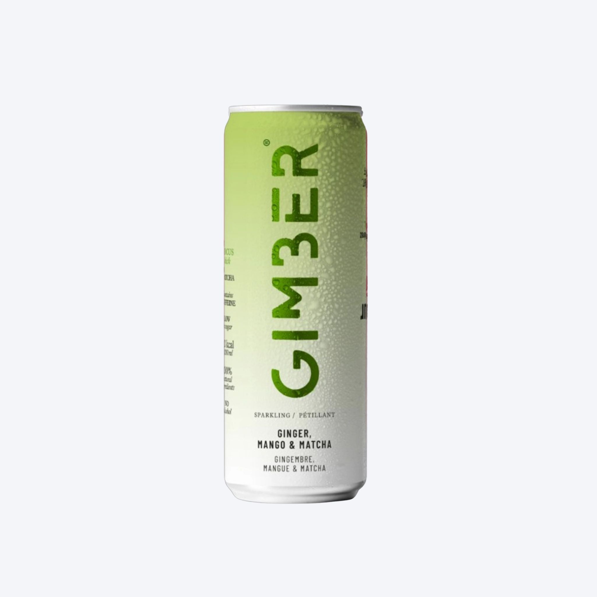 Gimber Ginger, Mango & Matcha Can