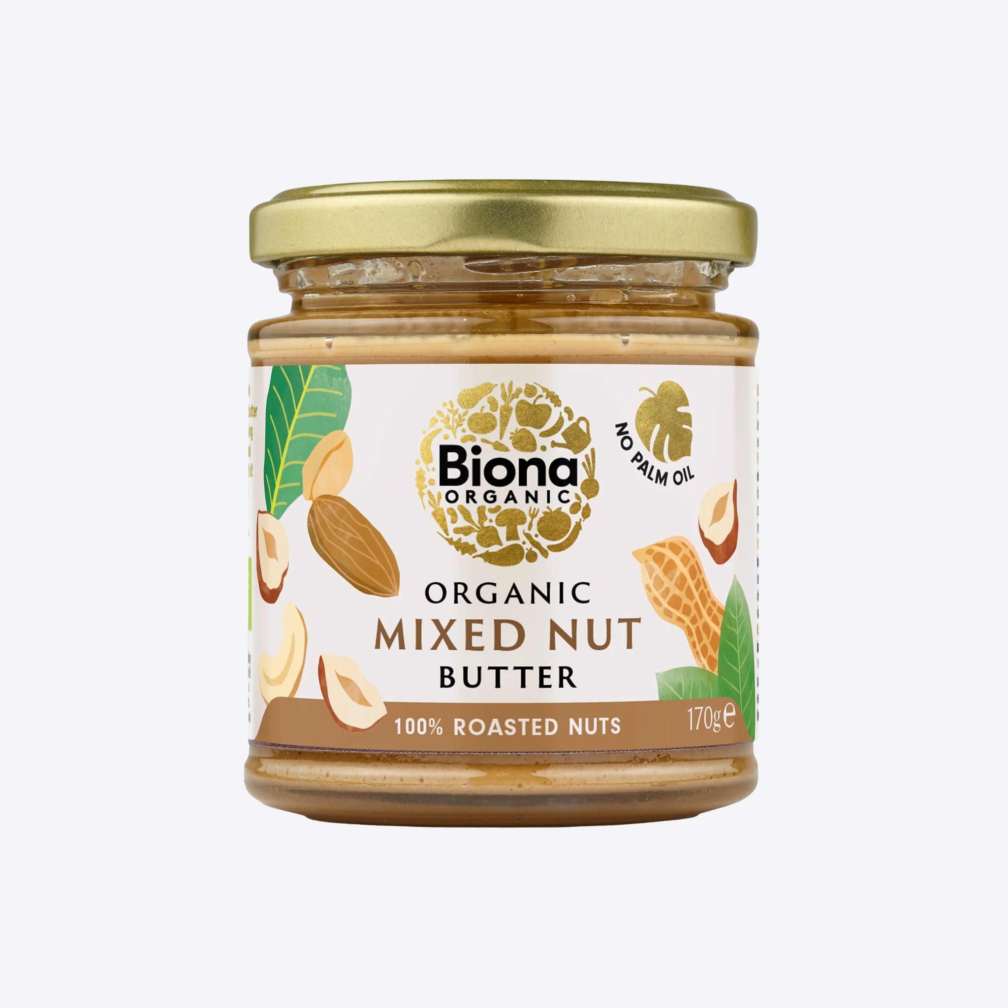 Biona Organic Mixed Nut Butter - 170g