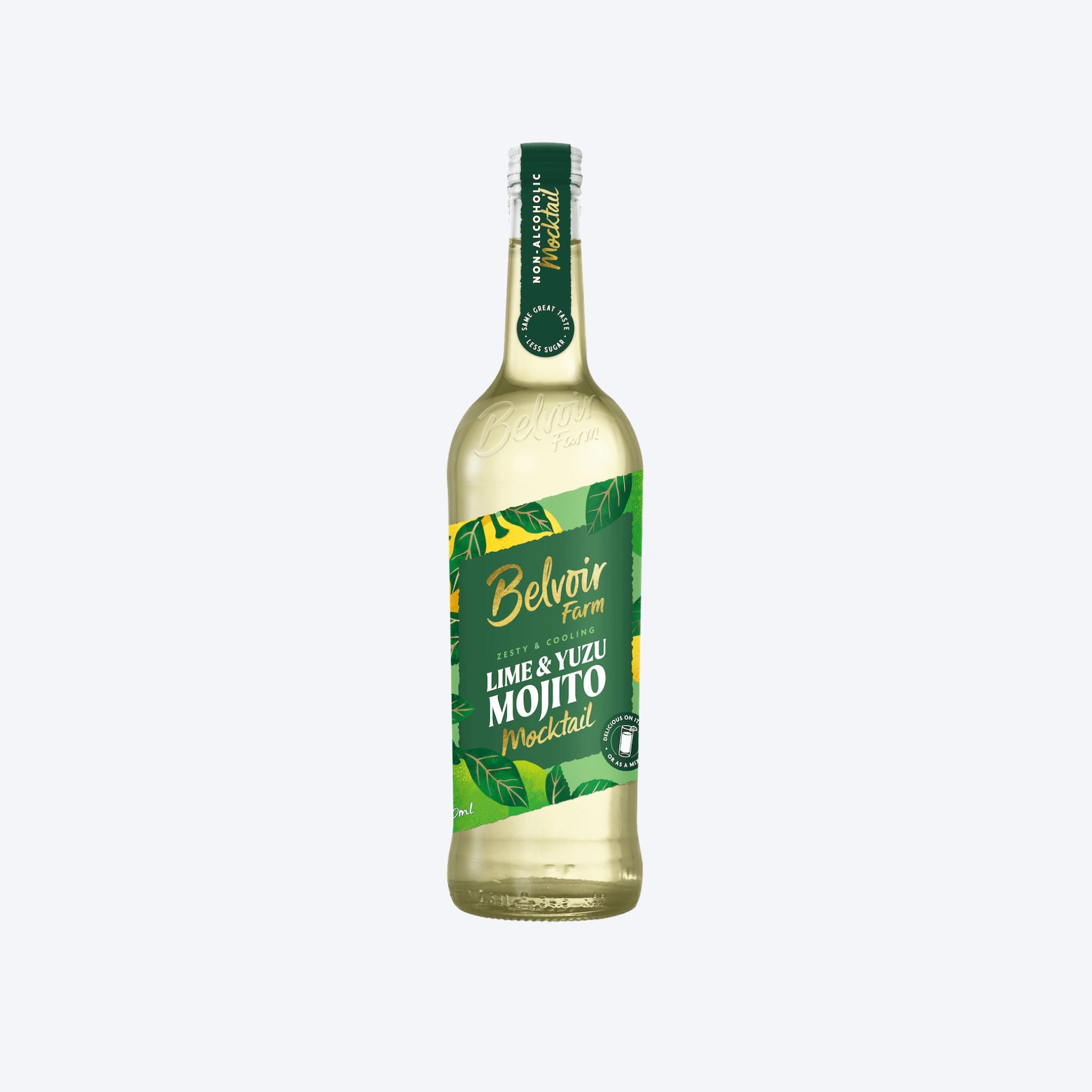 Belvoir Farm Sparkling Non-Alcoholic Lime & Yuzu Mojito - 750ml
